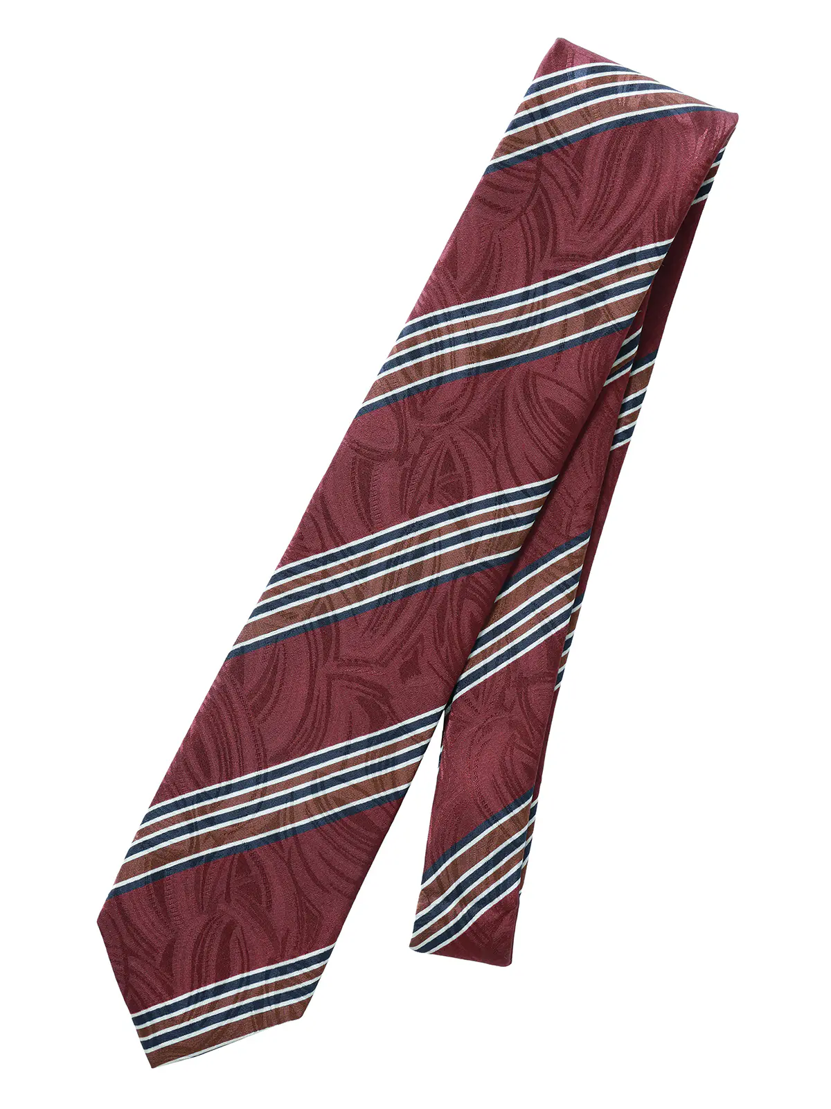 ネクタイ/小倉織物/JAPAN MADE/シルク/ストライプ レッド 0