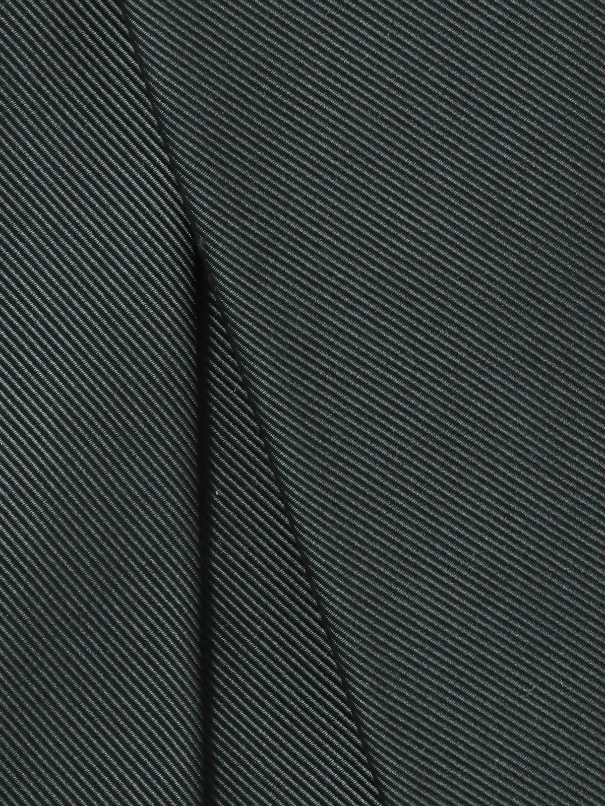 ネクタイ／モガドール／JAPAN MADE／シルクコットン／無地 グリーン 0