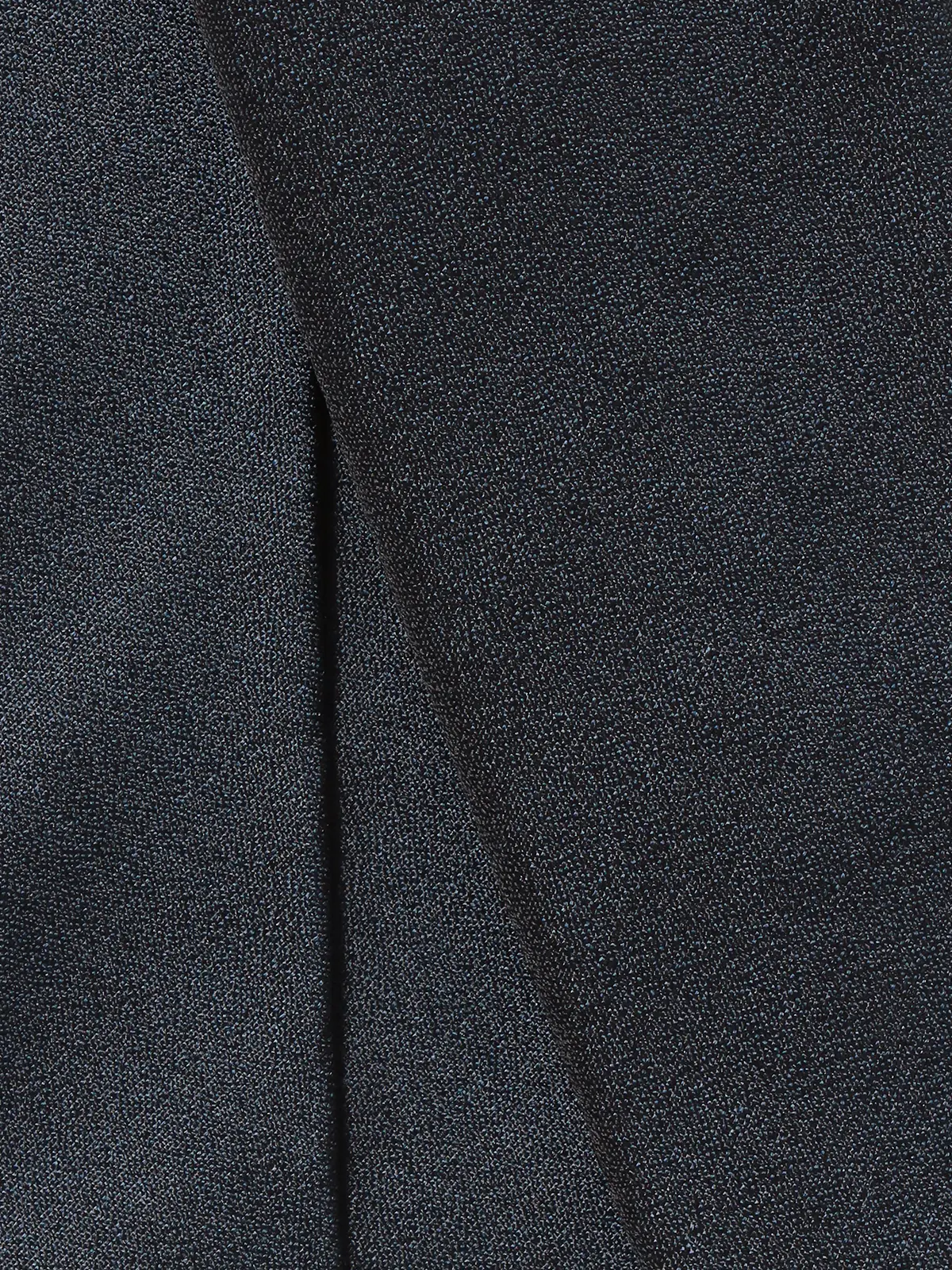 ネクタイ／ふじやま織／JAPAN MADE／シルク／無地 ネイビー 3