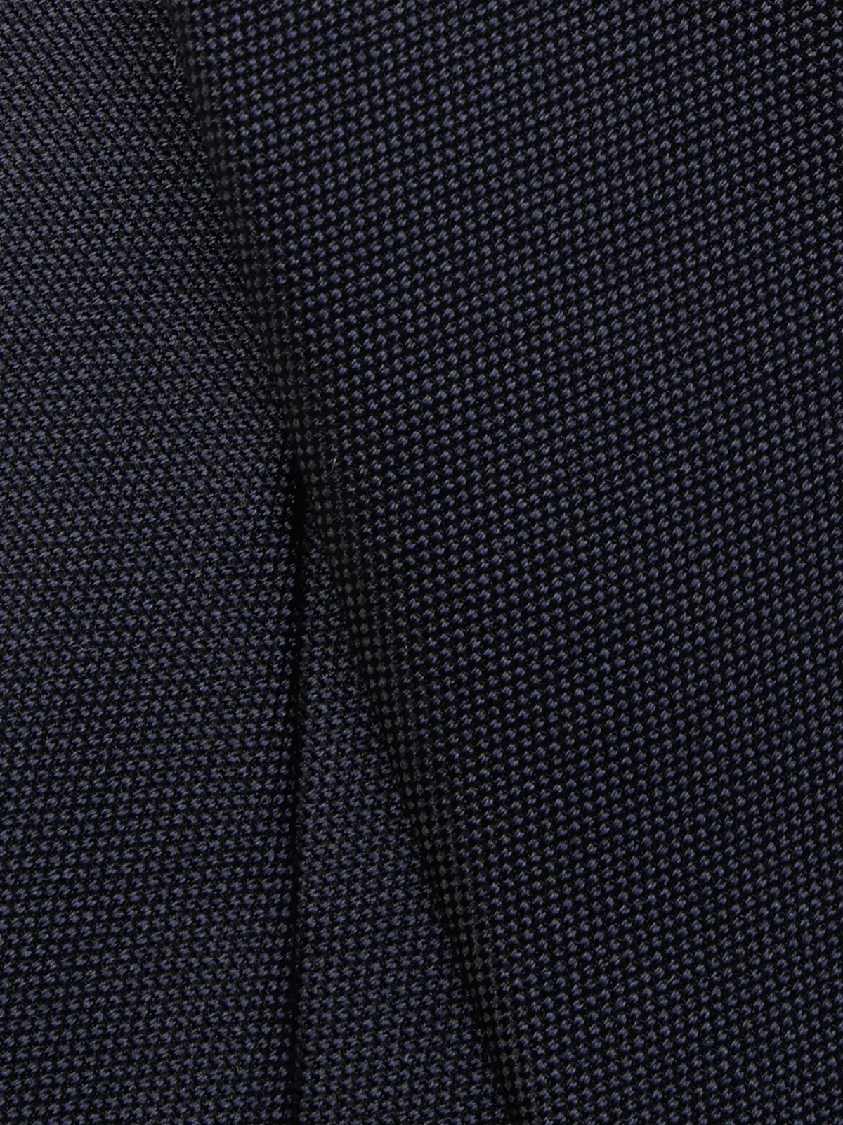 ネクタイ/ふじやま織/JAPAN MADE/シルク/織柄 ネイビー 1