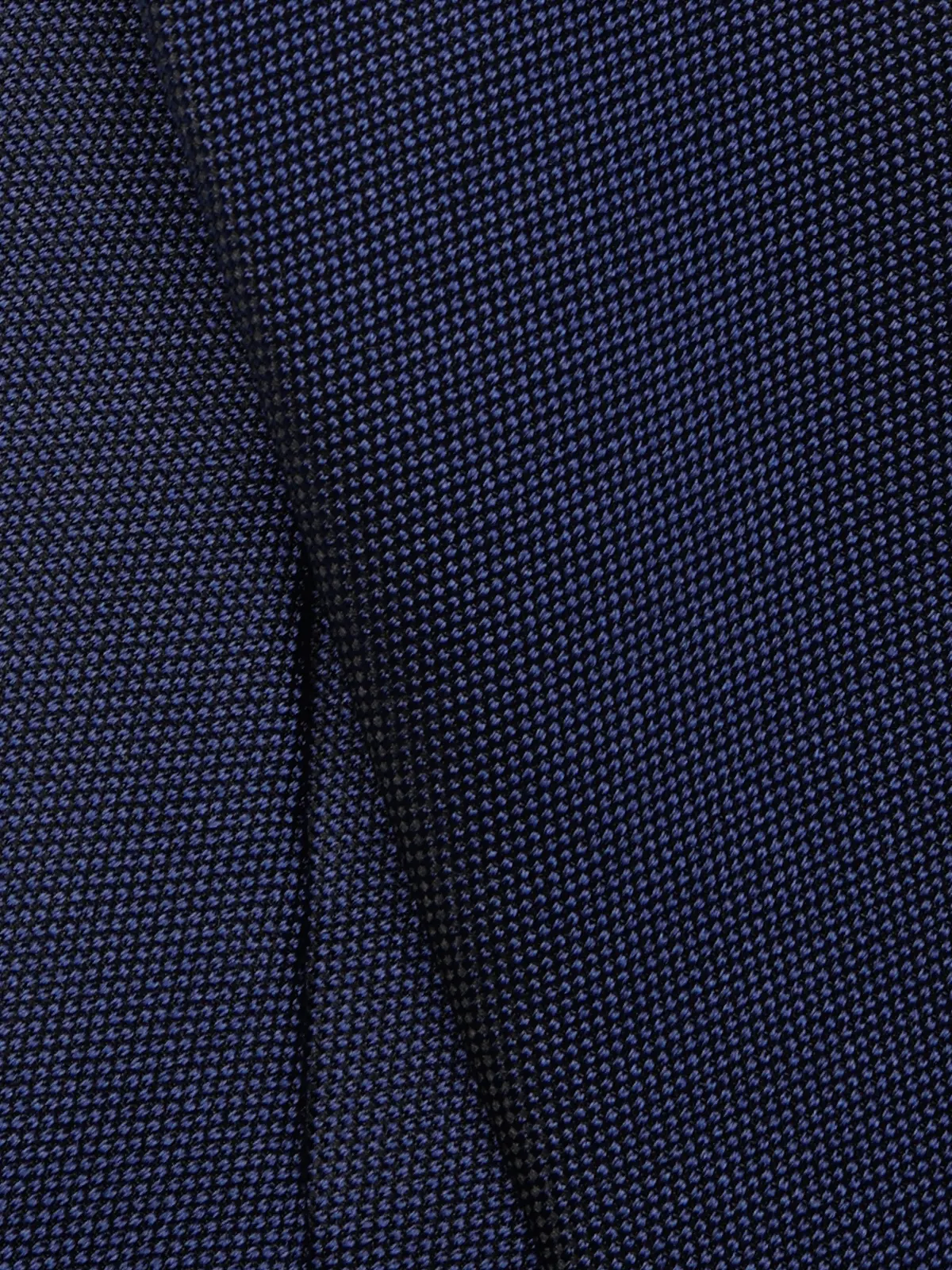 ネクタイ／ふじやま織／JAPAN MADE／シルク／織柄 ネイビー 2