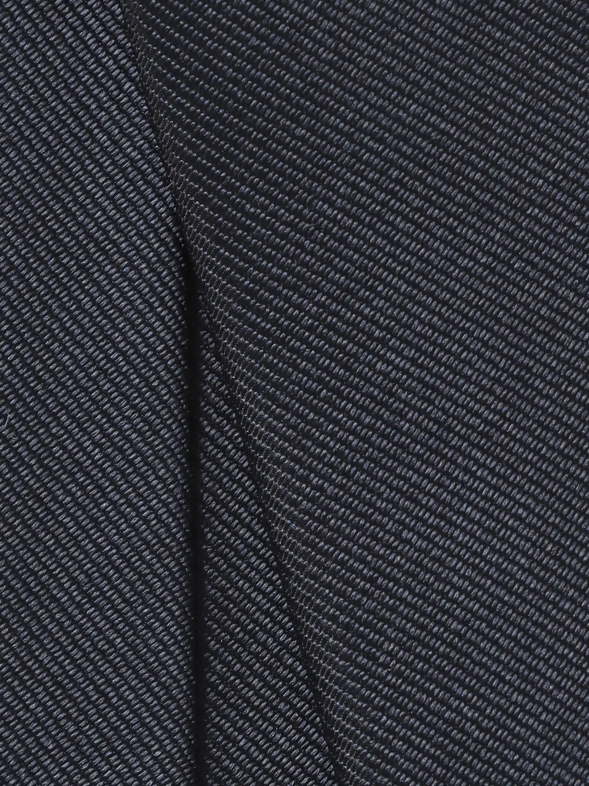 ネクタイ／JAPAN MADE／Bemberg／キュプラシルク／無地 ネイビー 0