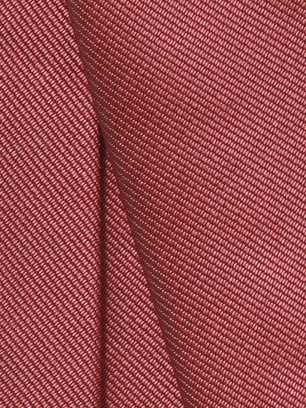 ネクタイ／JAPAN MADE／Bemberg／キュプラシルク／無地 レッド 0