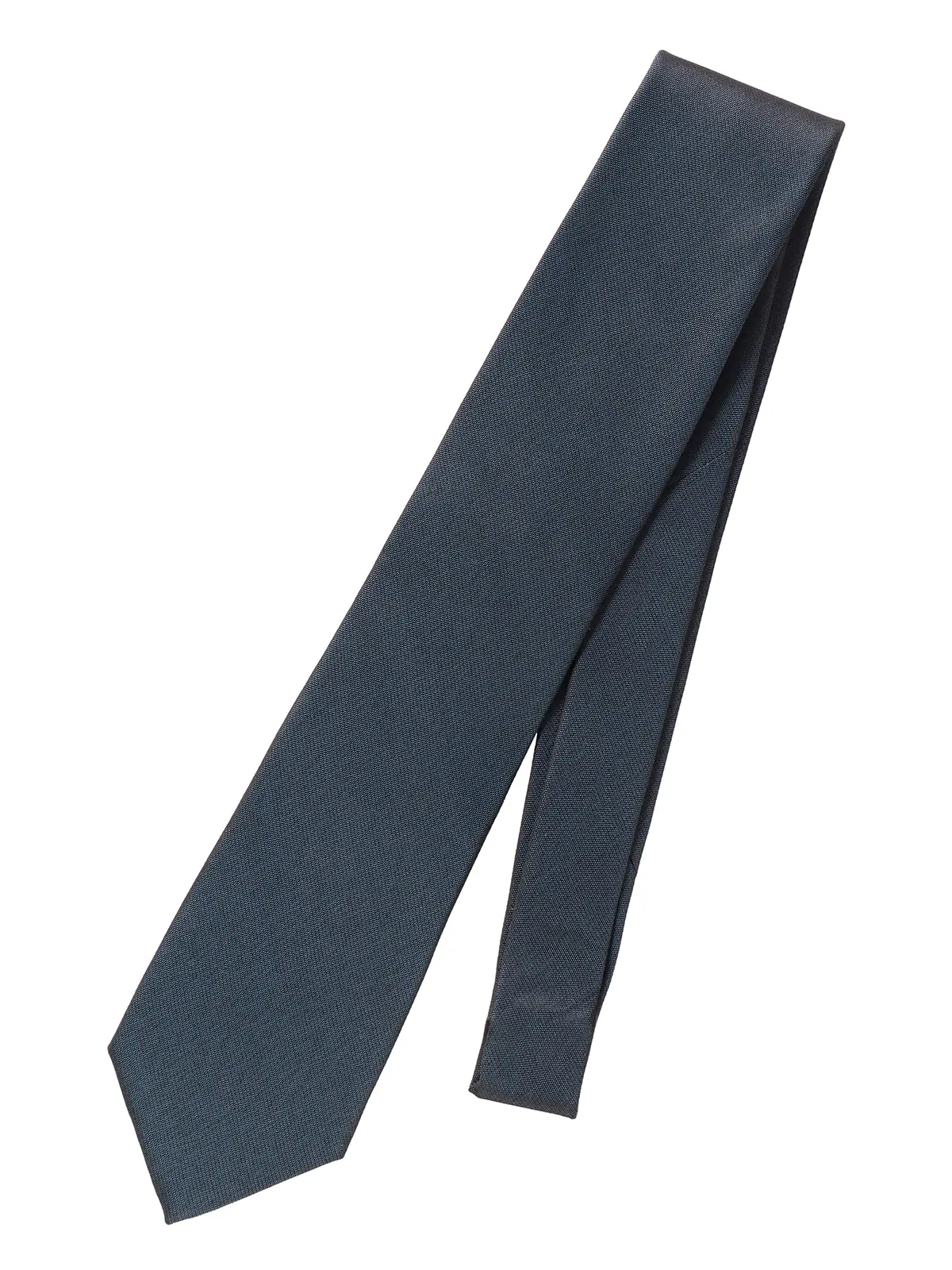 ネクタイ/裏勝り/JAPAN MADE/シルク/無地 ブルー 1