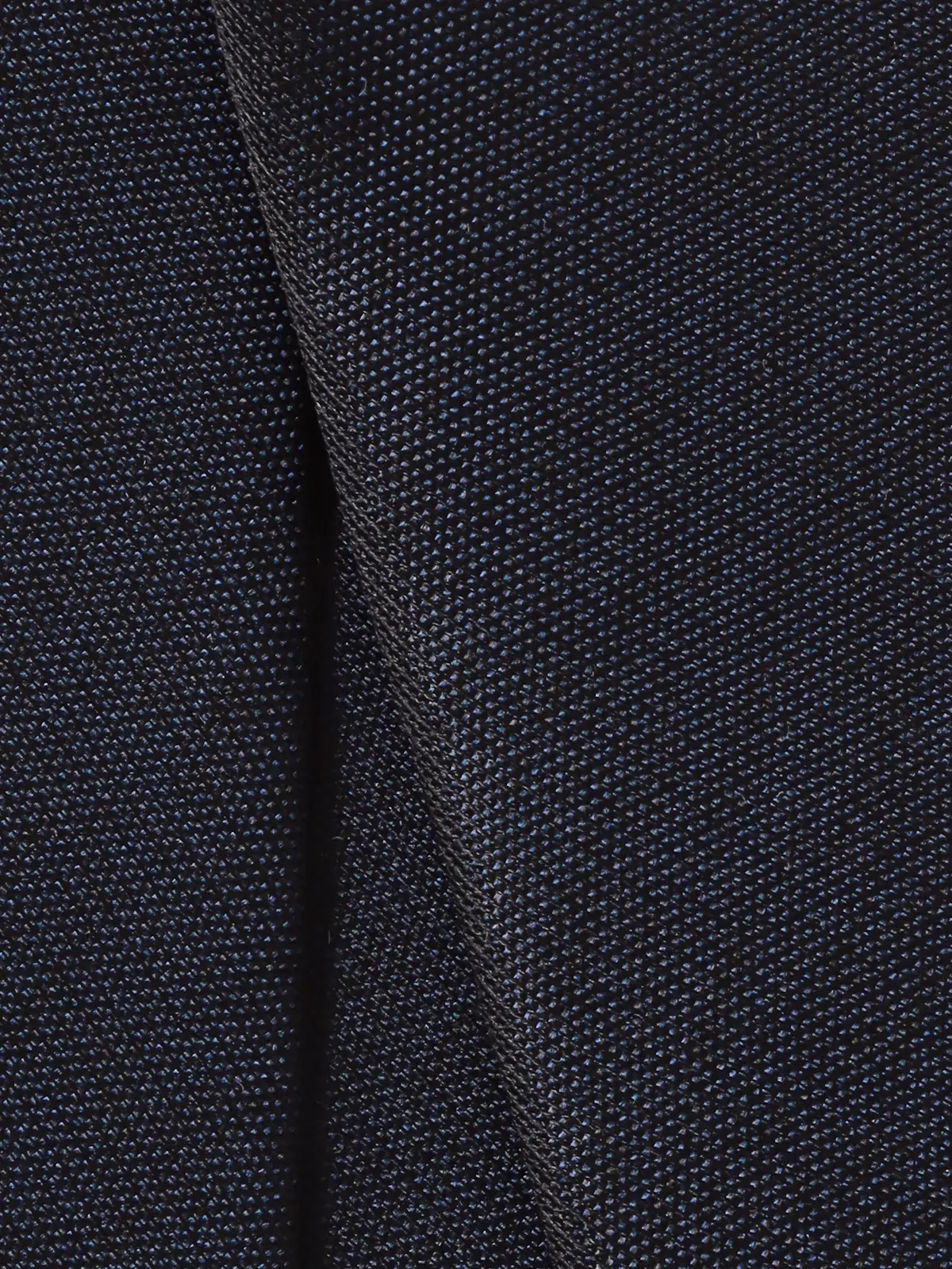 ネクタイ／裏勝り／JAPAN MADE／シルク／無地 ネイビー 1