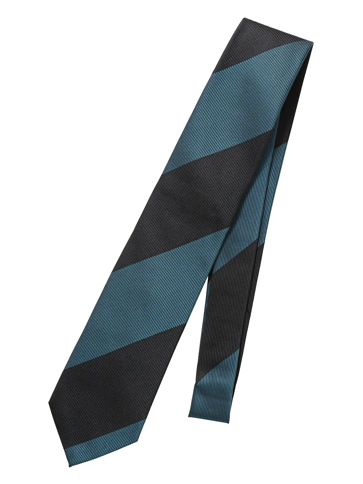 ネクタイ／JAPAN MADE／Bemberg／キュプラシルク／ストライプ グリーン 0