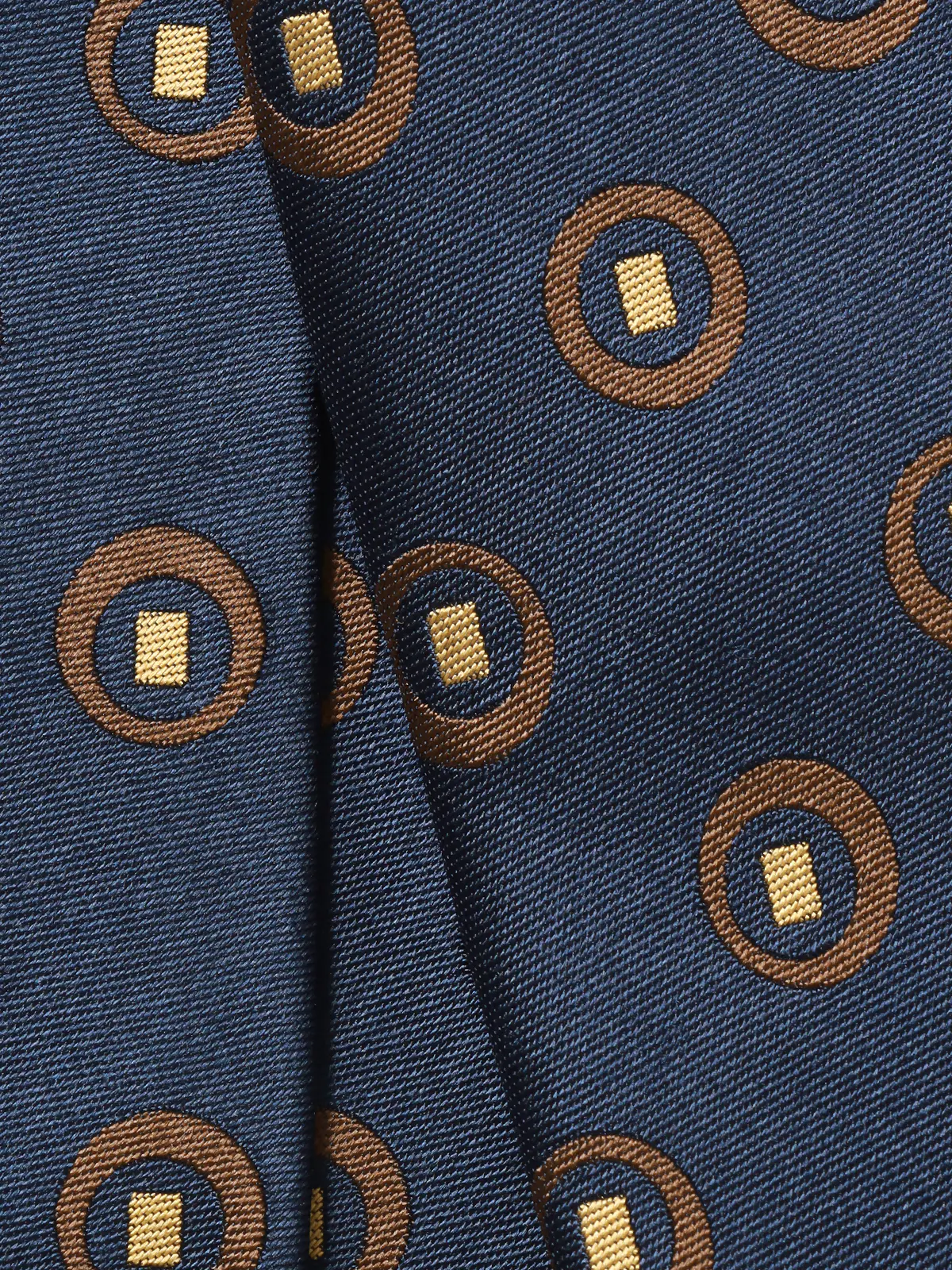 ネクタイ／fiorio／シルク／小紋 ネイビー 0