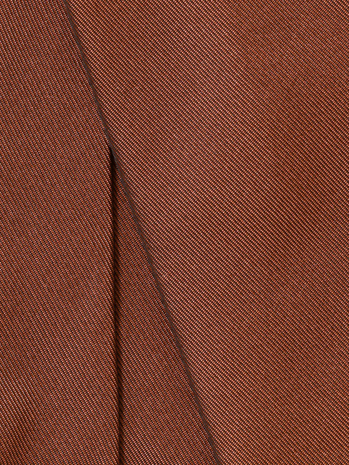 ネクタイ／fiorio／シルク／無地 オレンジ 0