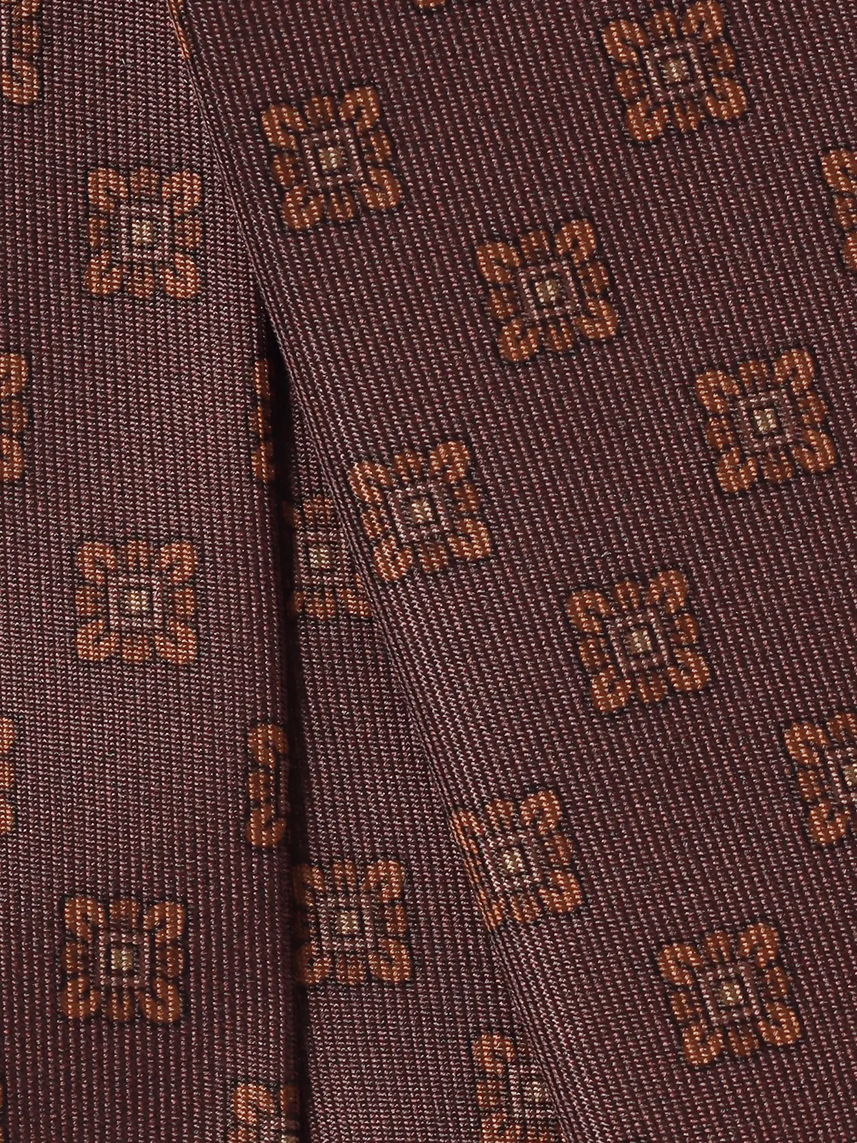 ネクタイ/Fabric by ITALY/JAPAN MADE/シルク/小紋 パープル 0