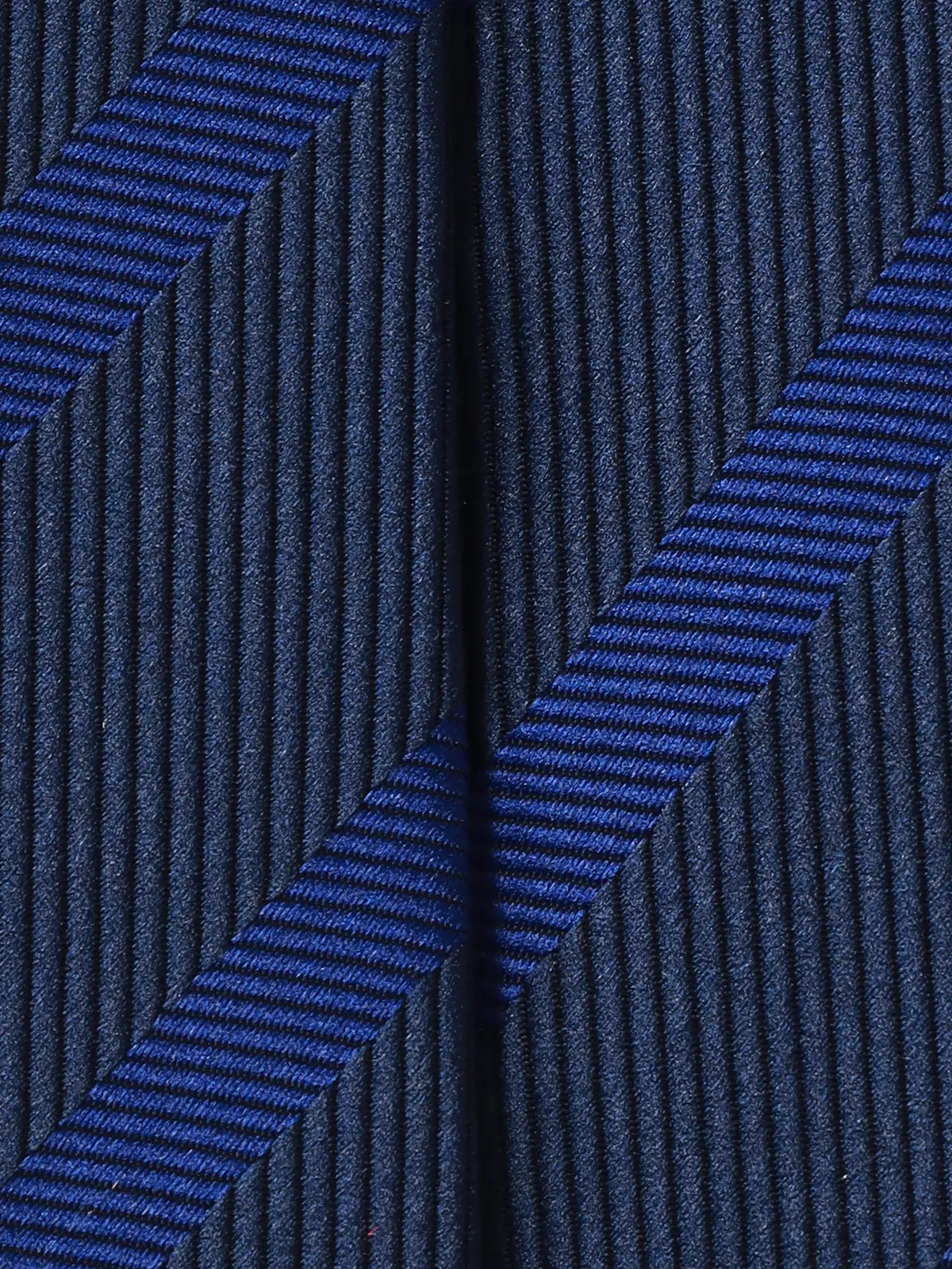 ワンタッチネクタイ／ウォッシャブル／ポリエステル／ストライプ ネイビー 0