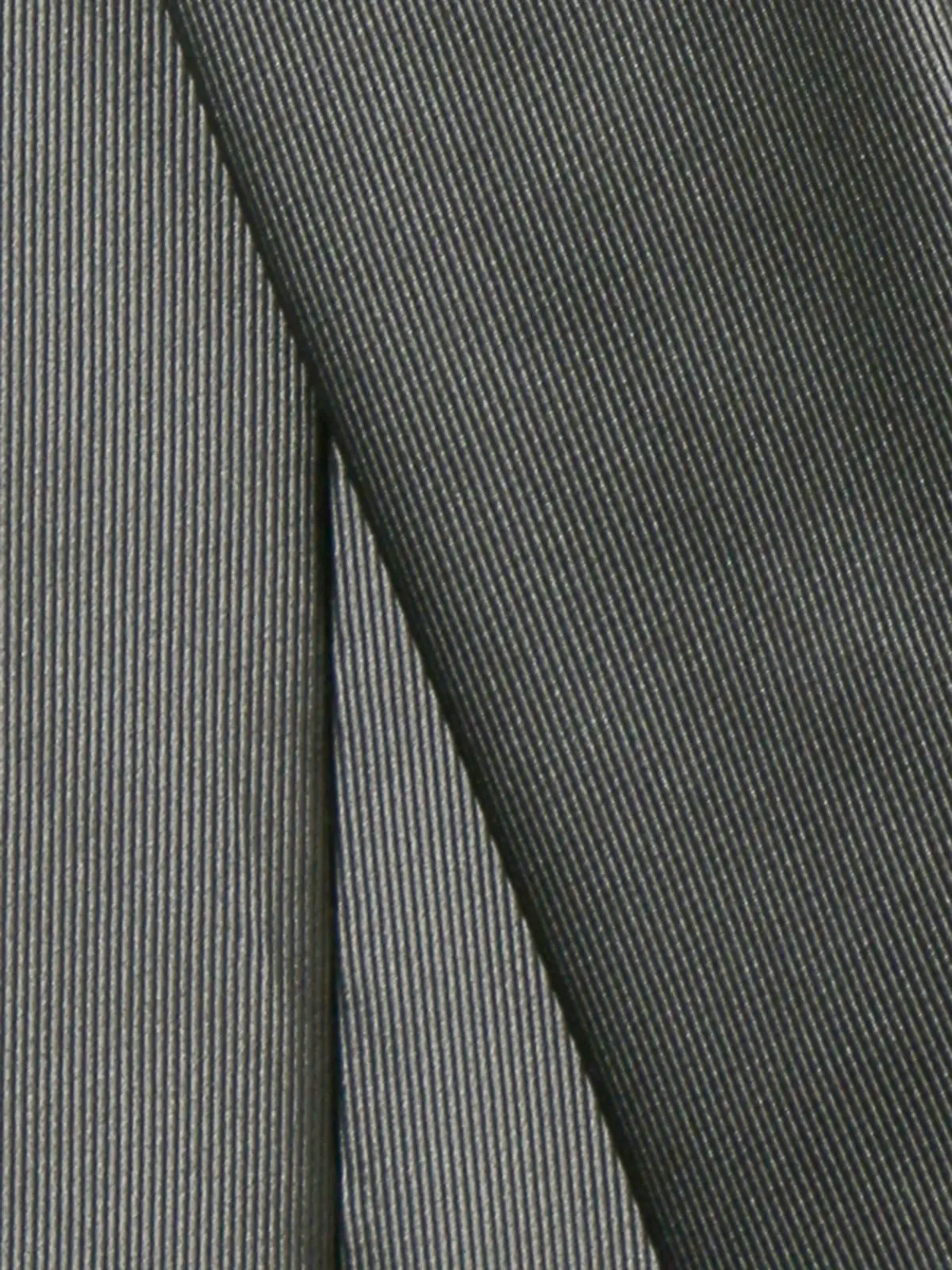 ネクタイ/ポリエステル/無地 グレー 0