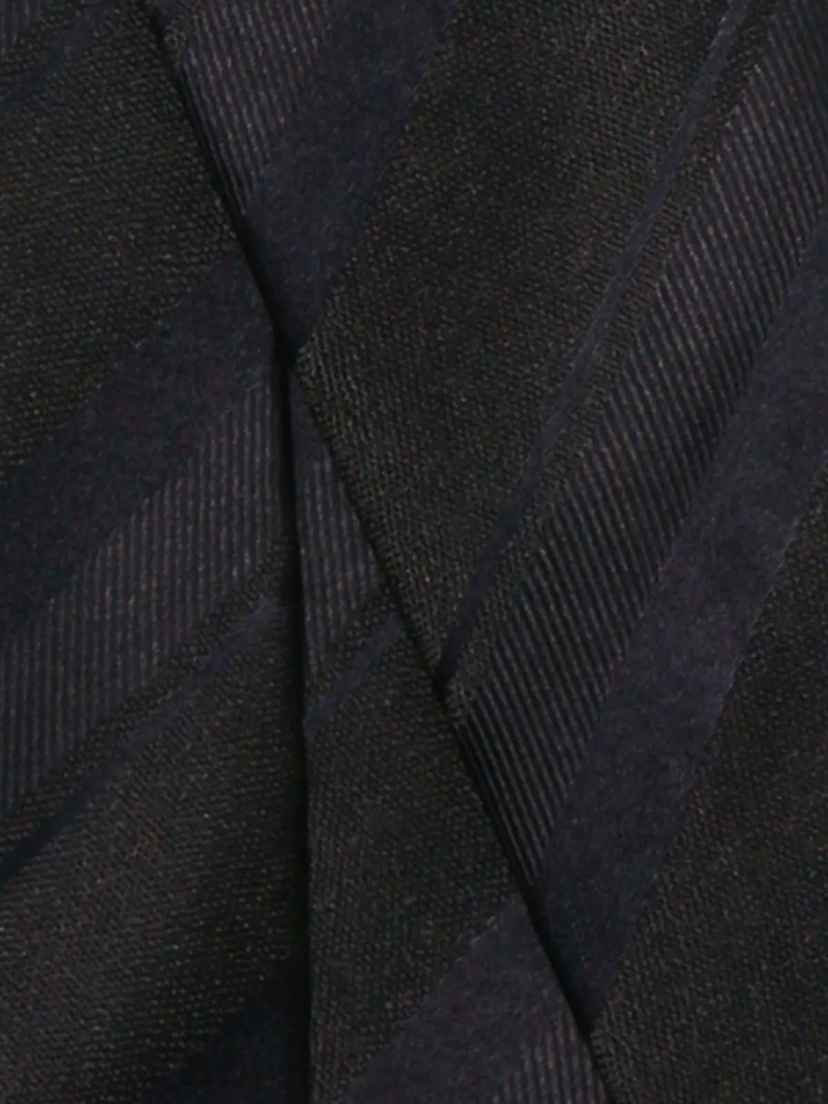 ネクタイ／シルクポリエステル／シャドーストライプ ネイビー 0