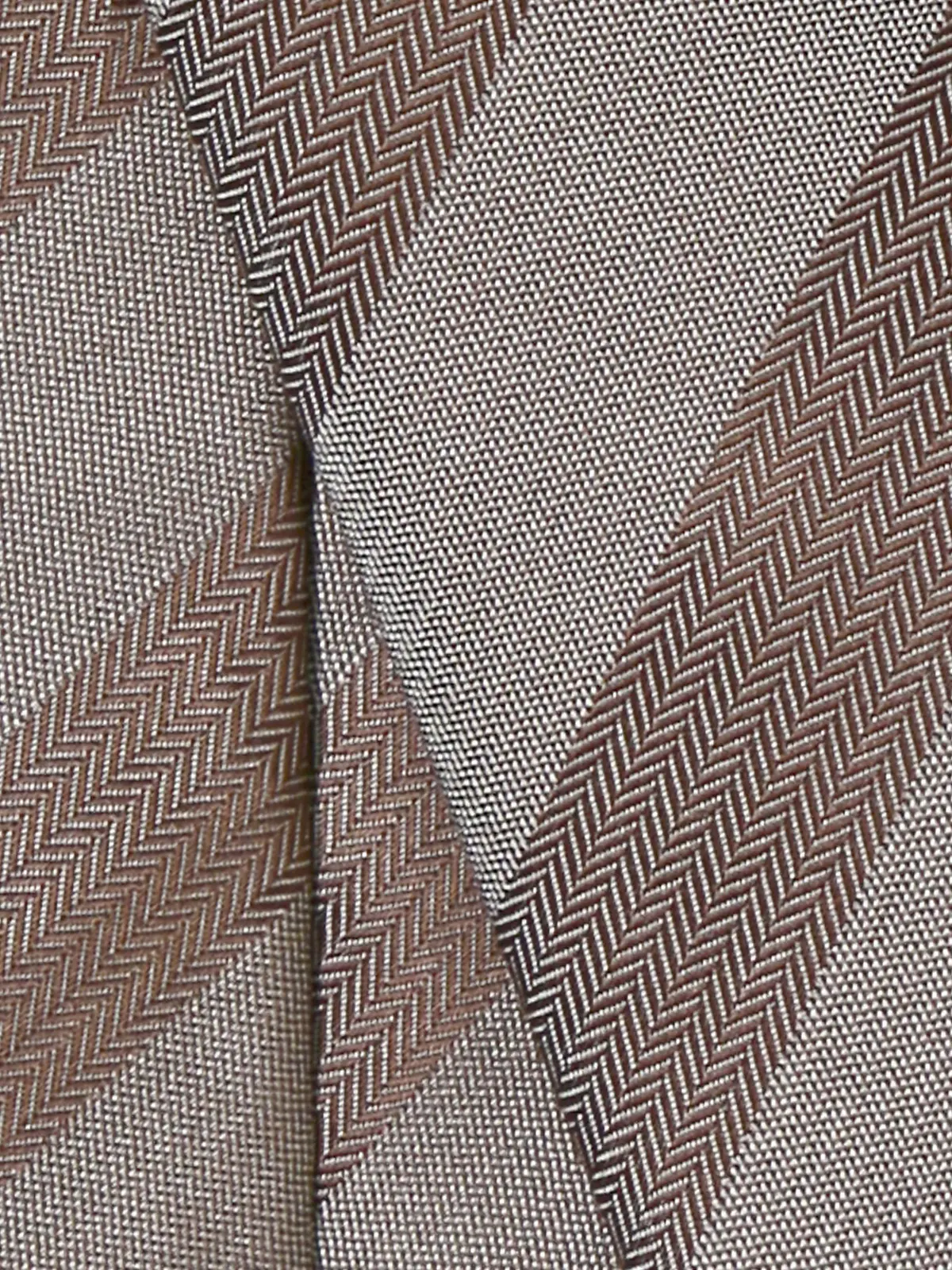 ネクタイ/シルクポリエステル/ストライプ ベージュ 0