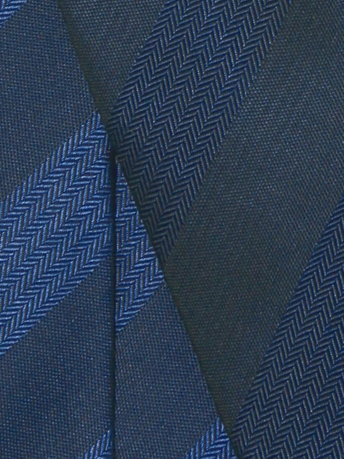 ネクタイ/シルクポリエステル/ストライプ ブルー 0