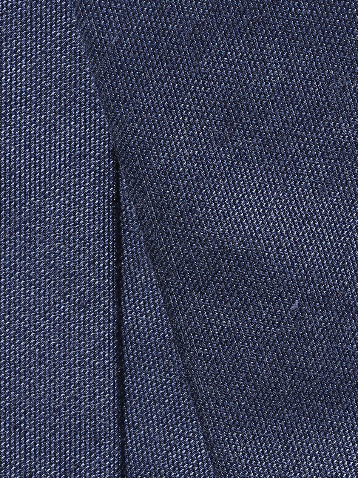 ネクタイ／ECO FRIENDLY PROJECT／JAPAN MADE／シルクコットンリネン／無地 ネイビー系 0