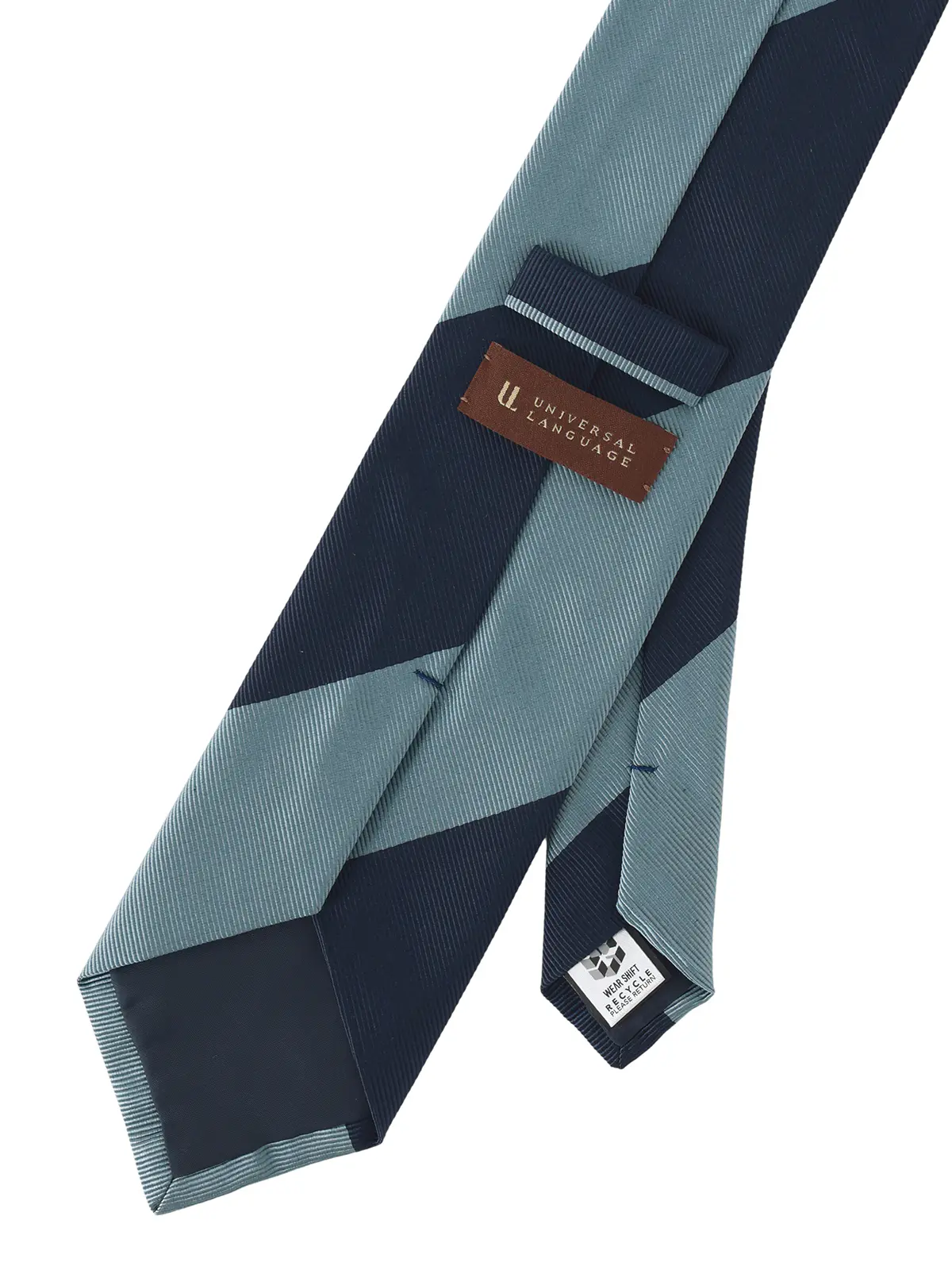 ★うめこ★【新品未使用】VIA CONDOTTI ネクタイ 高級シルク ネクタイ／MOGADOR／JAPAN MADE／シルクコットン／ストライプ | SUIT