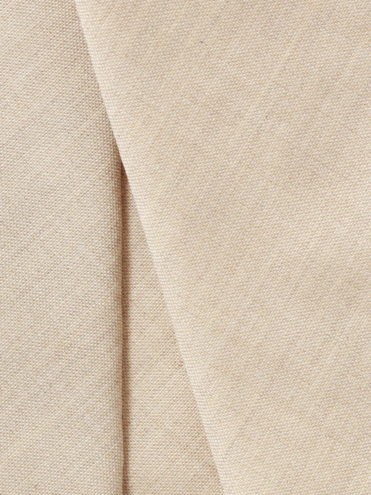 ネクタイ／Carreman／JAPAN MADE／ウールブレンド／無地 ベージュ 0