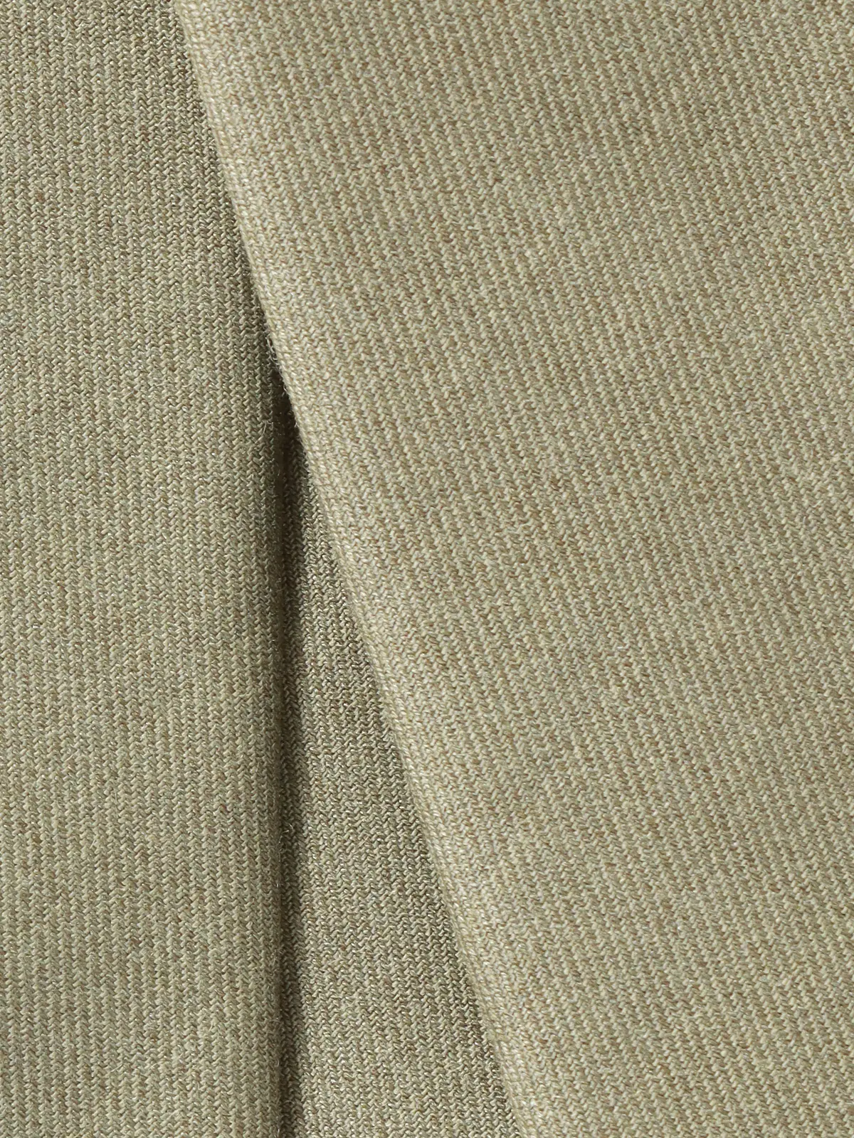 ネクタイ／Carreman／JAPAN MADE／ポリエステルレーヨン／無地 カーキ 0