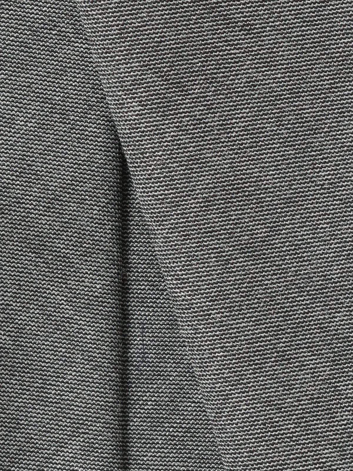 ネクタイ/Carreman/JAPAN MADE/ウールブレンド/無地 グレー 1