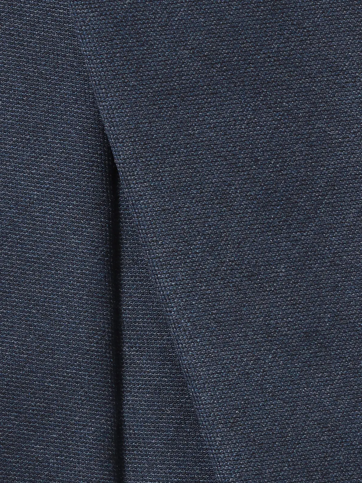 ネクタイ／Carreman／JAPAN MADE／ウールブレンド／無地 ネイビー 1