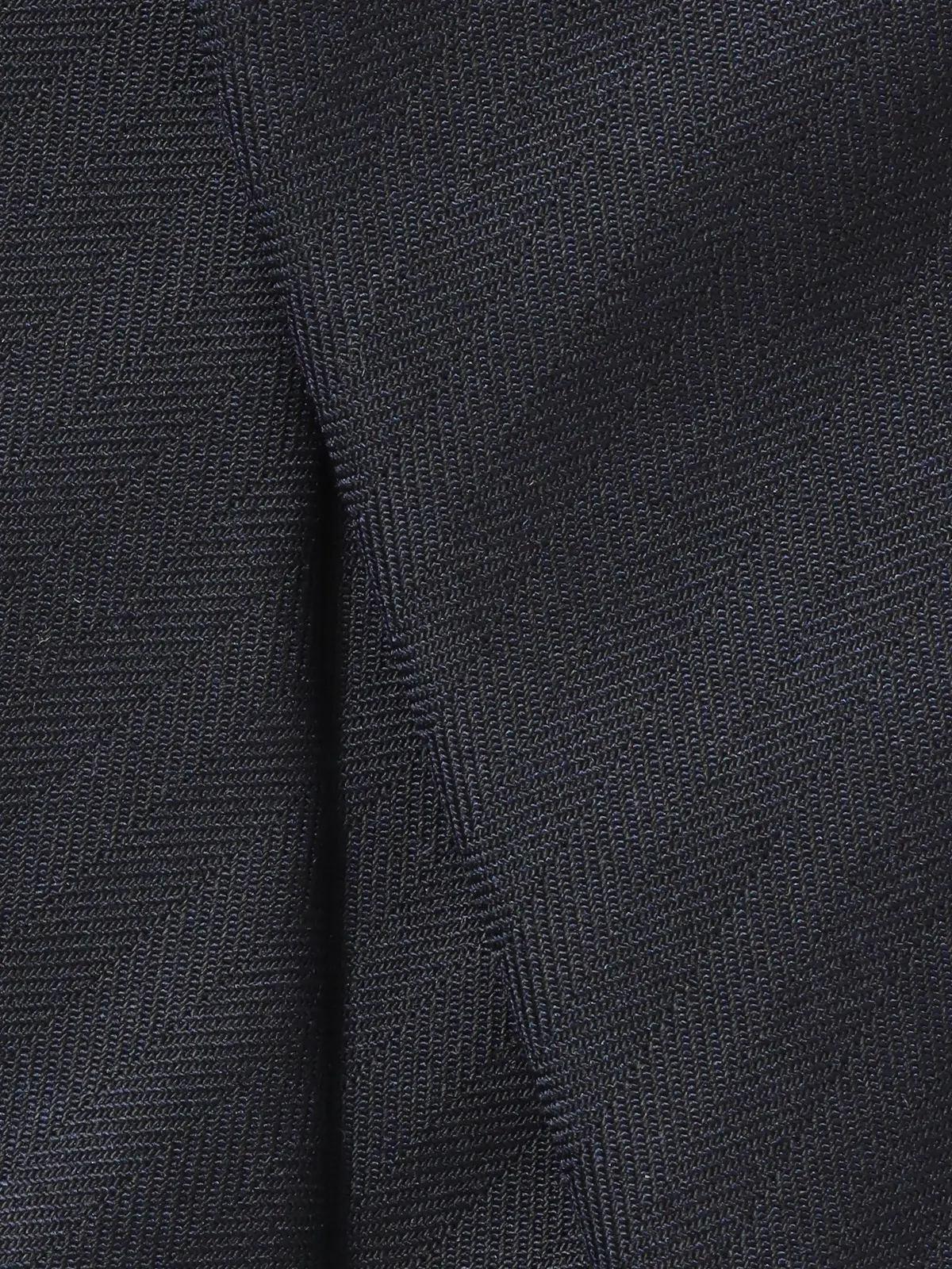 ネクタイ／Carreman／JAPAN MADE／ポリエステルレーヨン／織柄 ネイビー 2