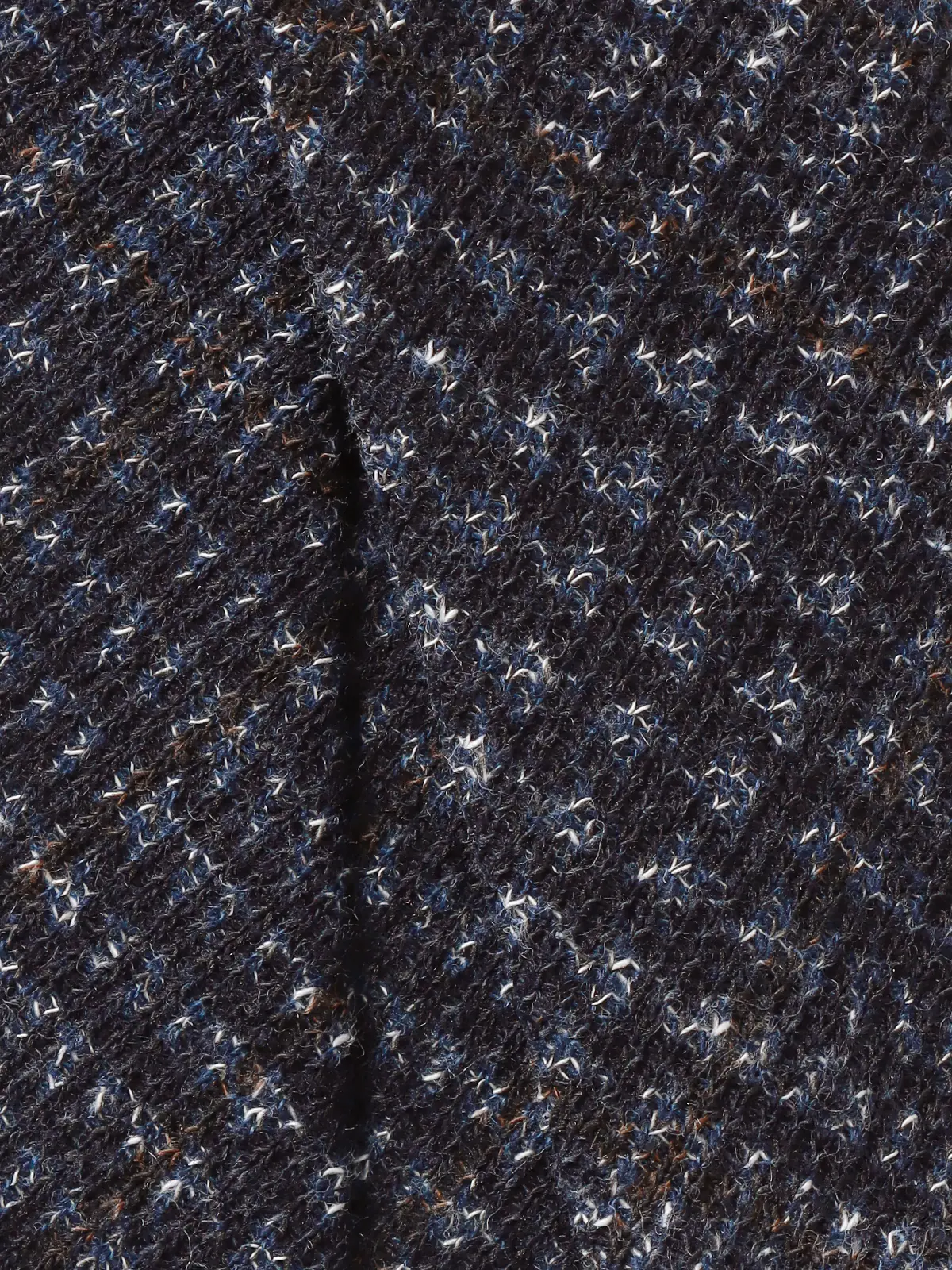 ネクタイ／LANIFICIO ROMA／JAPAN MADE／コットンブレンド／グレンチェック ネイビー 0