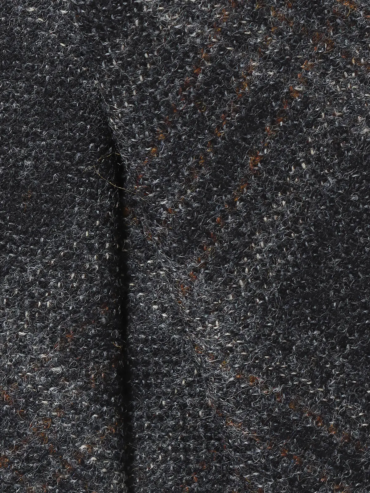 ネクタイ／Lanificio di Pray／JAPAN MADE／ウール／グレンチェック グレー 0