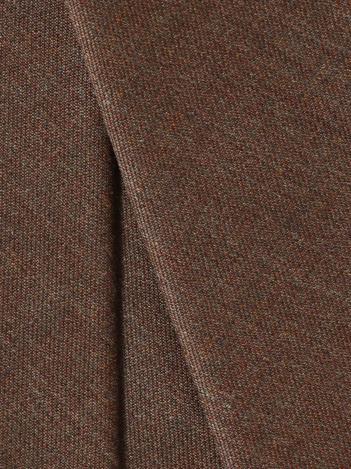 ネクタイ／REDA／JAPAN MADE／ウール／無地 ブラウン 1