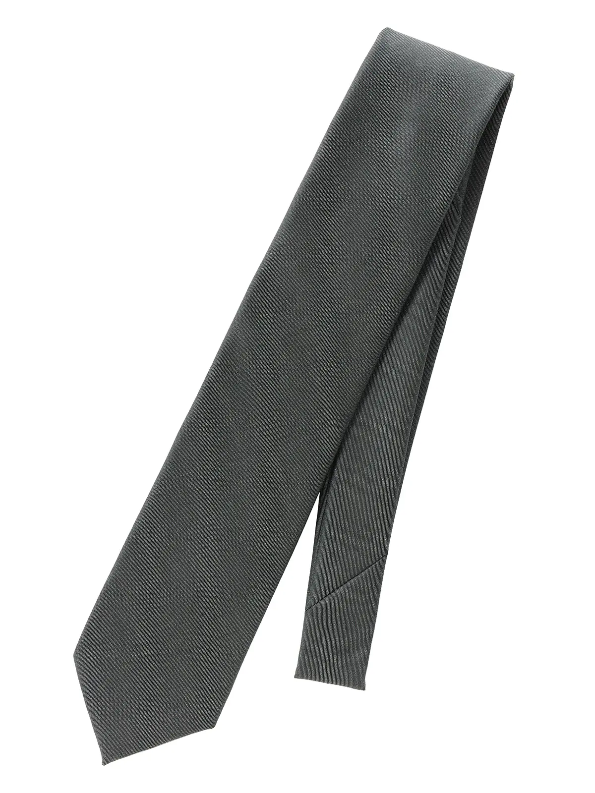 ネクタイ／REDA／JAPAN MADE／ウール／無地 グレー 0