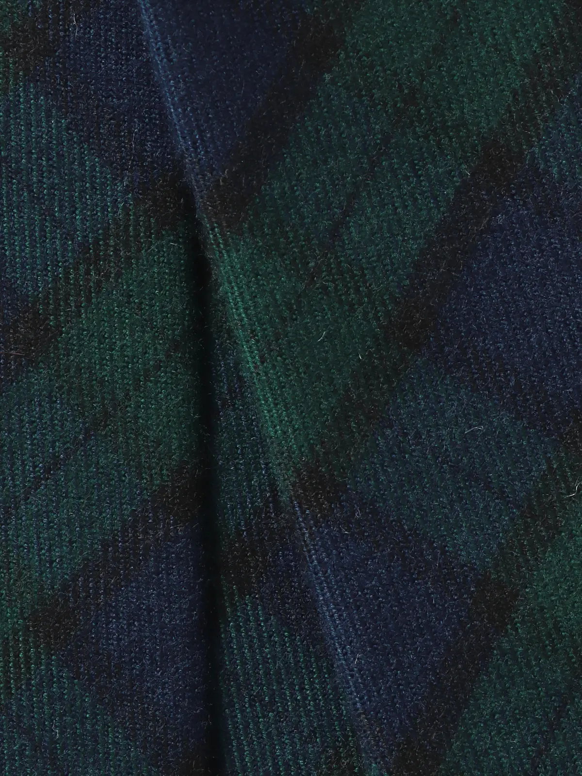 ネクタイ/JAPAN MADE/ポリエステルレーヨン/チェック グリーン 0