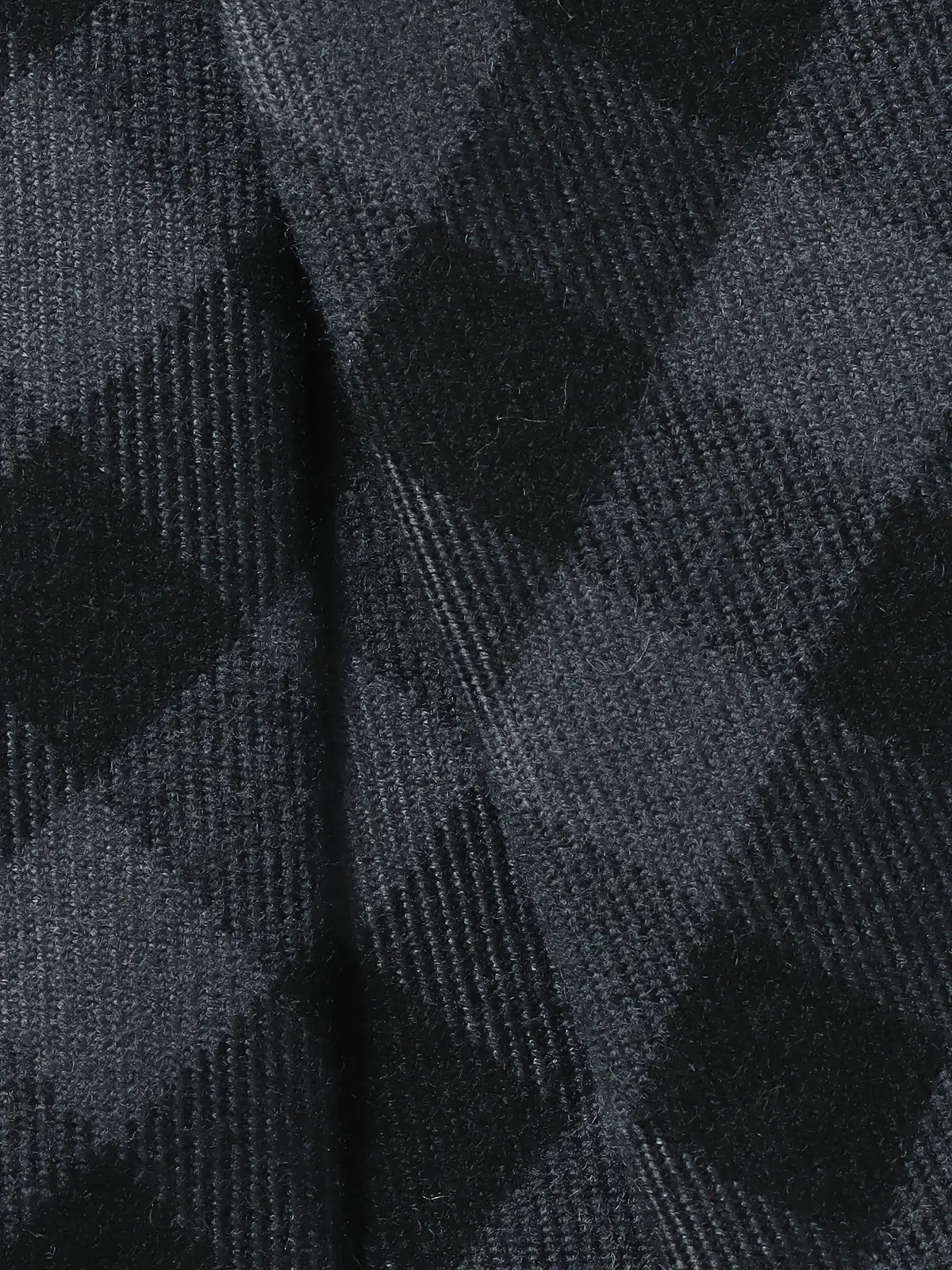 ネクタイ／JAPAN MADE／ポリエステルレーヨン／チェック グレー 0