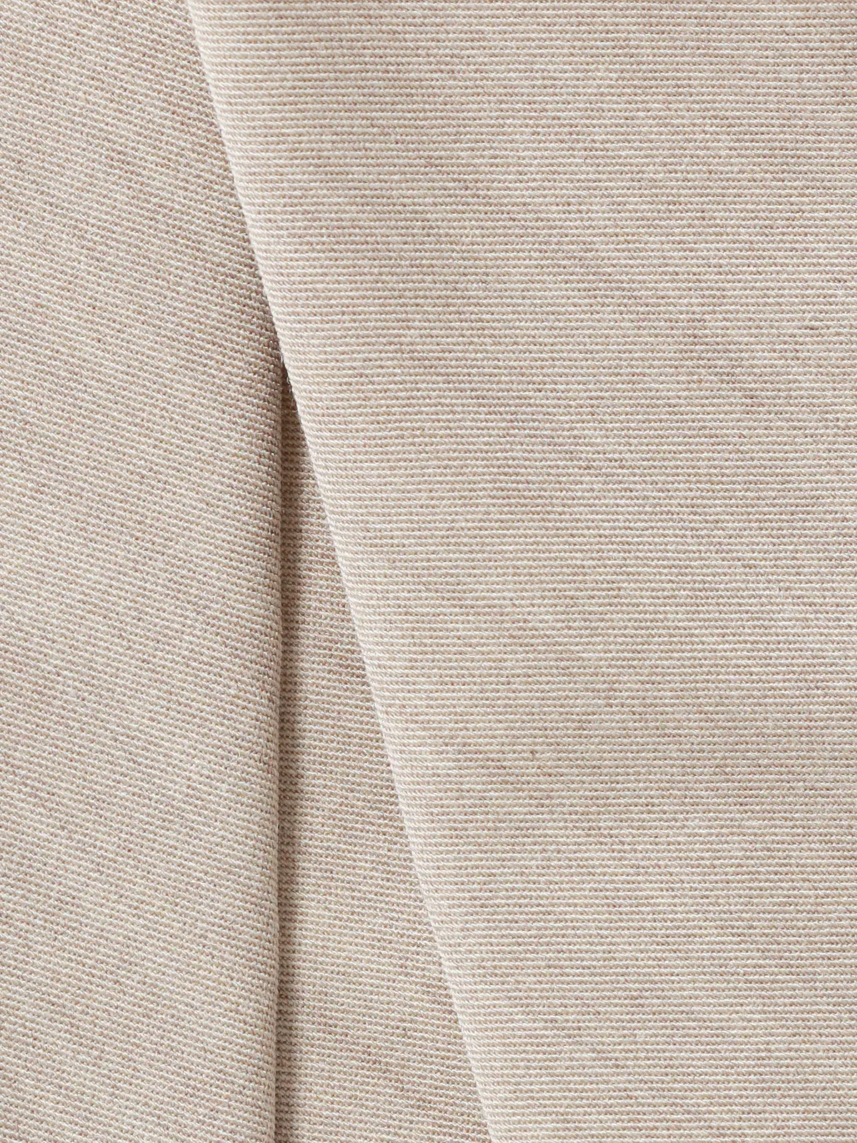 ネクタイ／JAPAN MADE／ポリエステルレーヨンブレンド／無地 ベージュ 0