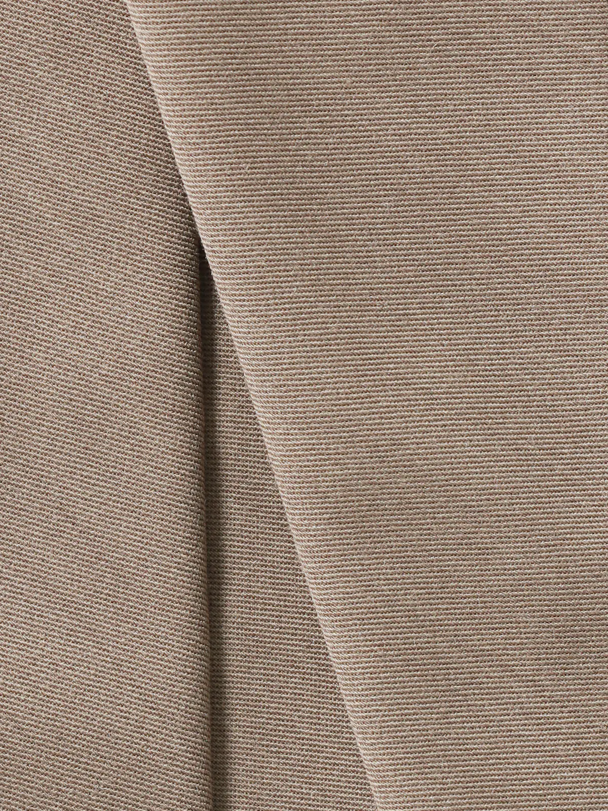 ネクタイ／JAPAN MADE／ポリエステルレーヨンブレンド／無地 ベージュ 0