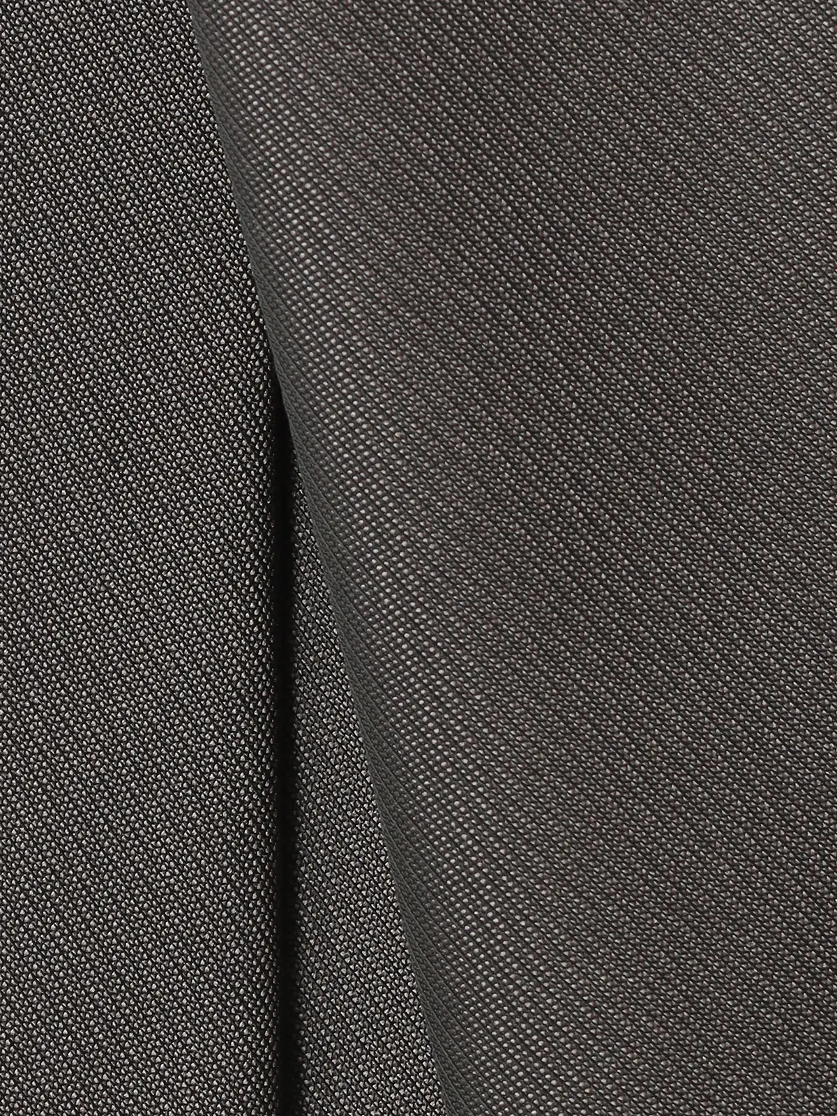 ナロータイ／ポリエステル／無地 グレー 0