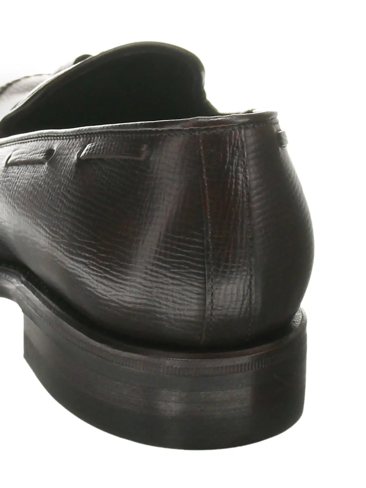 タッセルローファー／Jalan Sriwijaya／型押しレザー／98811 Tirta ブラウン 24.0cm