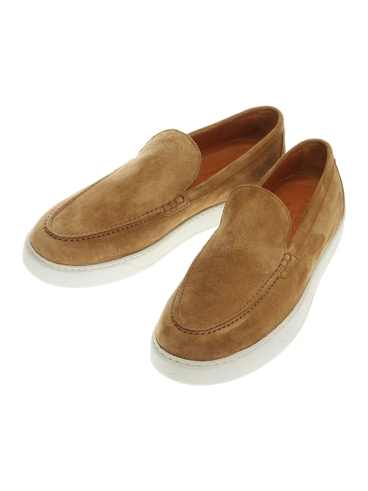 スニーカーローファー／Jalan Sriwijaya／スウェード／Straighton キャメル 25.5cm