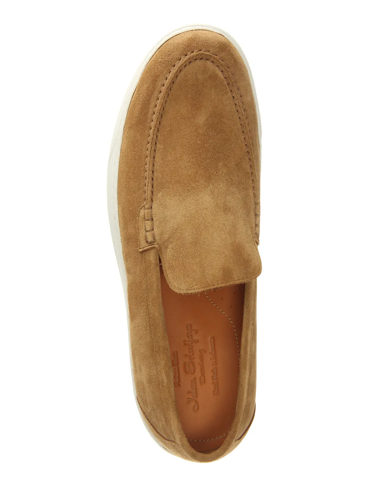スニーカーローファー／Jalan Sriwijaya／スウェード／Straighton キャメル 25.5cm