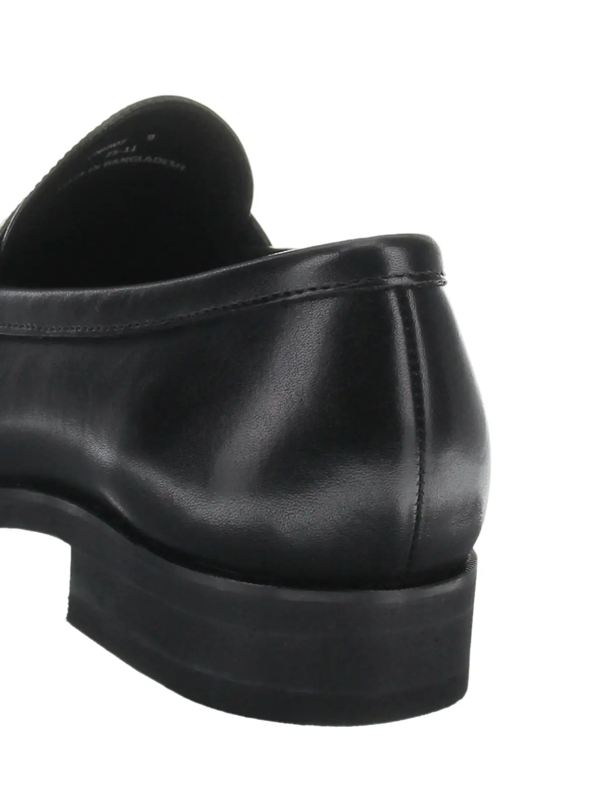 コインローファー／UNION IMPERIAL監修／アンライニング／カーフレザー ブラック 24.5cm