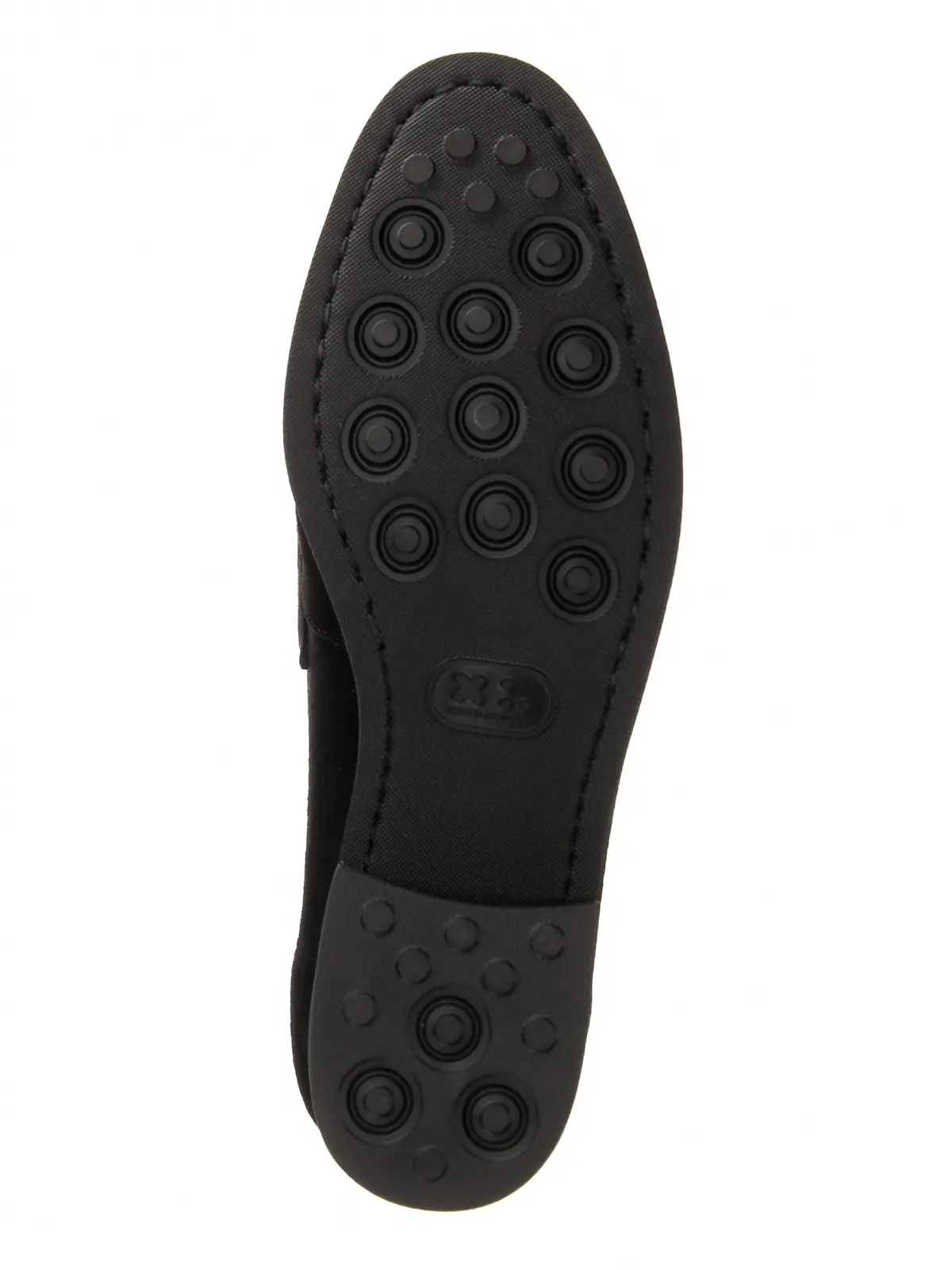 タッセルローファー／UNION IMPERIAL監修／アンライニング／スウェード ブラック 24.5cm