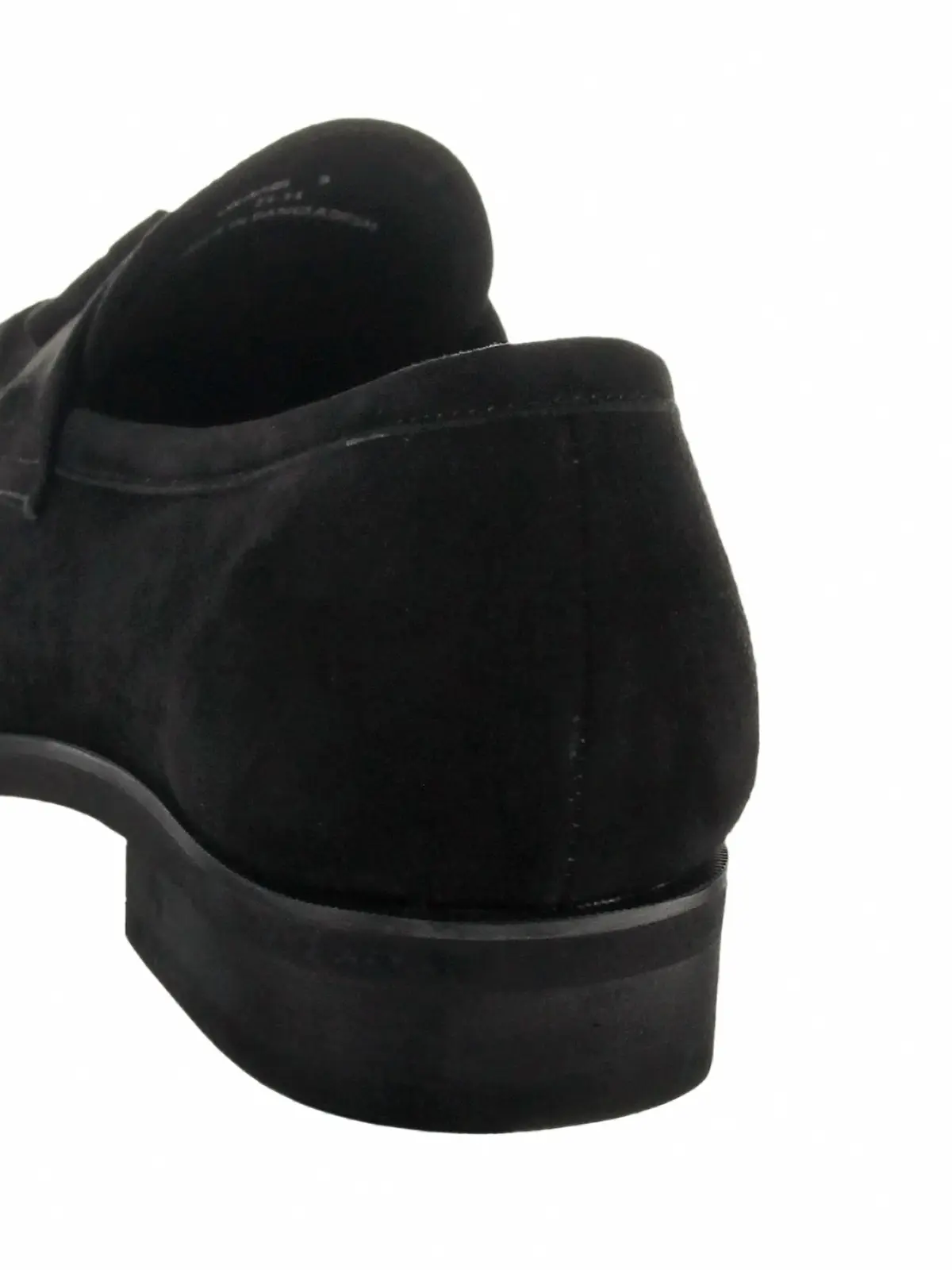 タッセルローファー／UNION IMPERIAL監修／アンライニング／スウェード ブラック 24.5cm