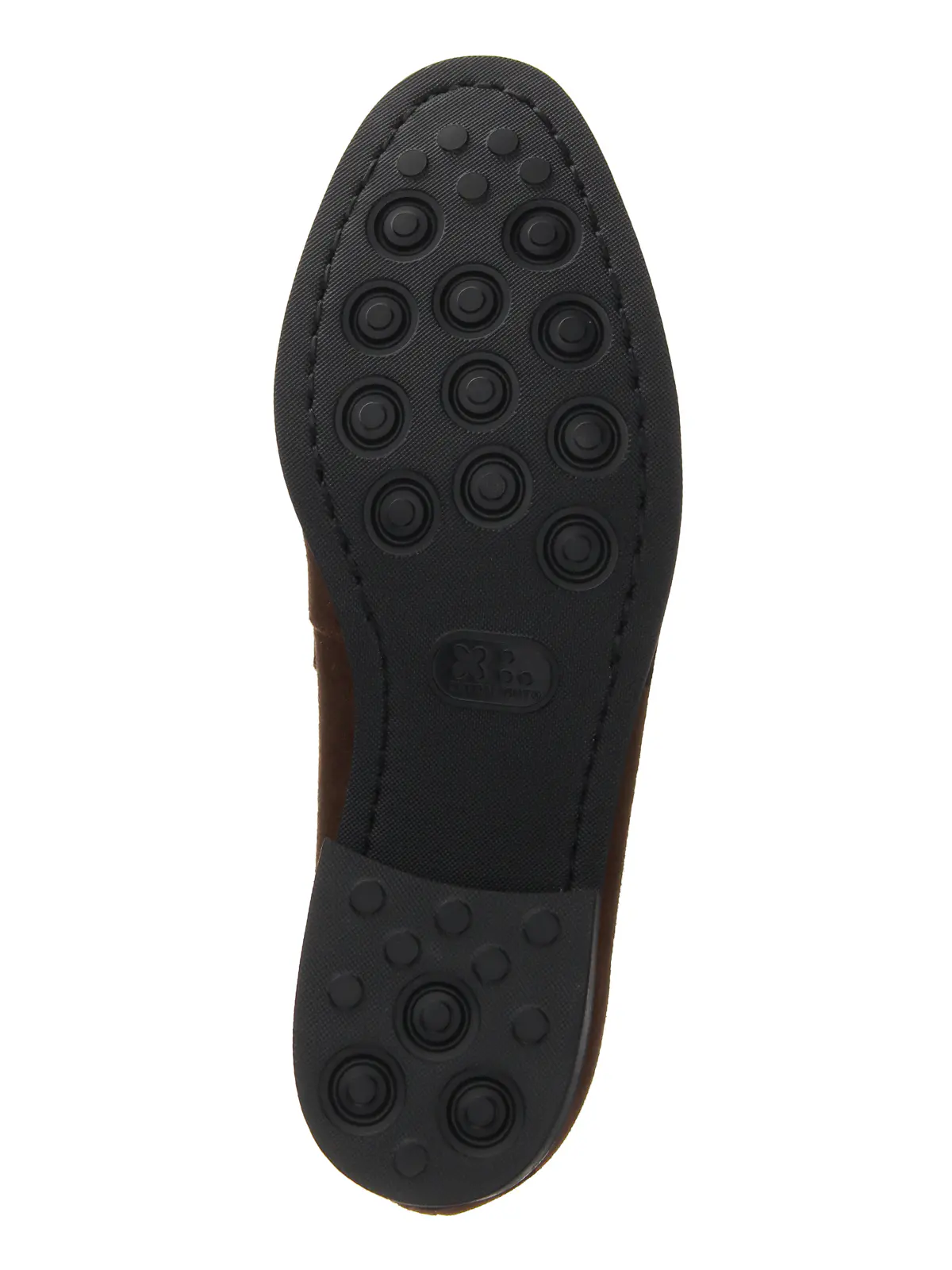 タッセルローファー／UNION IMPERIAL監修／アンライニング／スウェード ブラウン 24.5cm