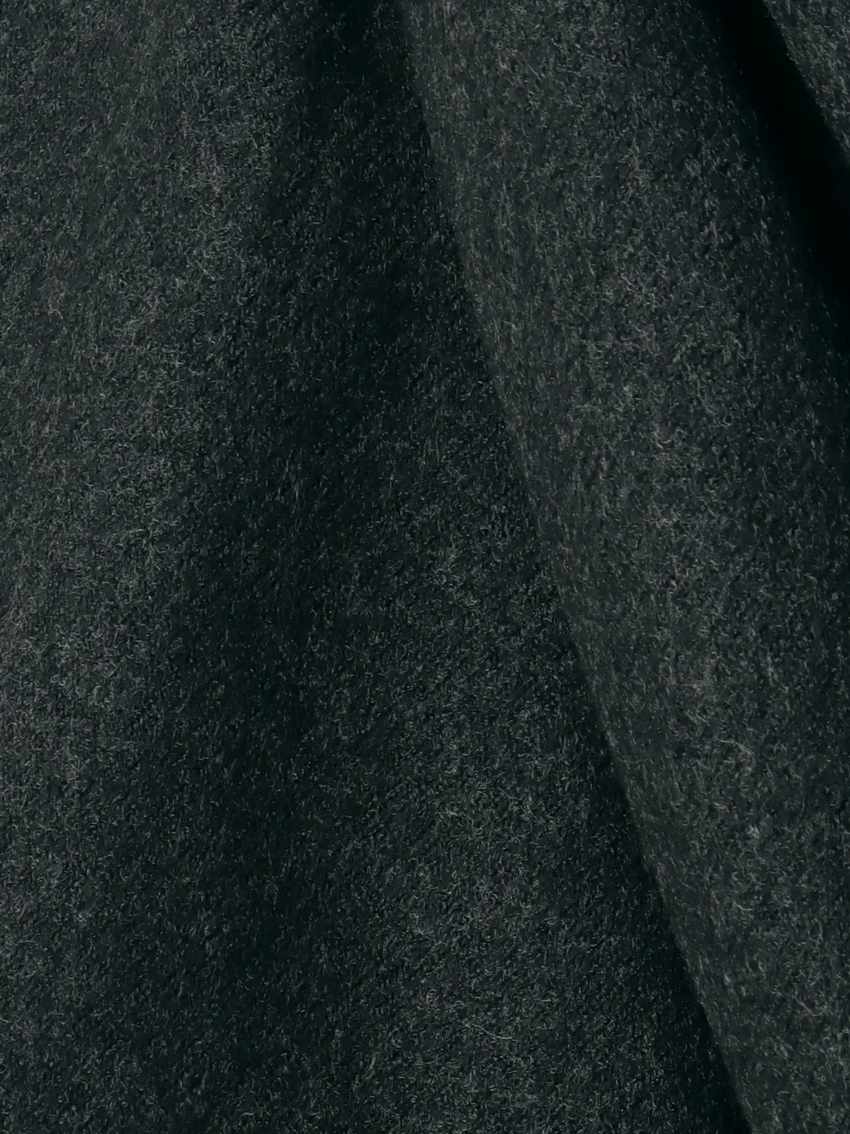 マフラー／アクリル／無地 チャコール F