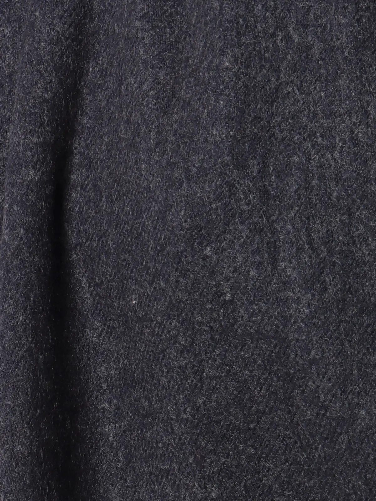 マフラー／アクリル／無地 グレー F