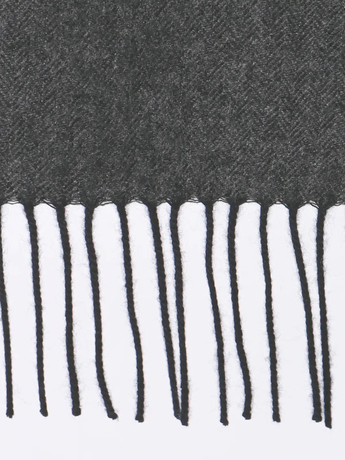 マフラー/シルケットウール/ヘリンボーン ネイビー F