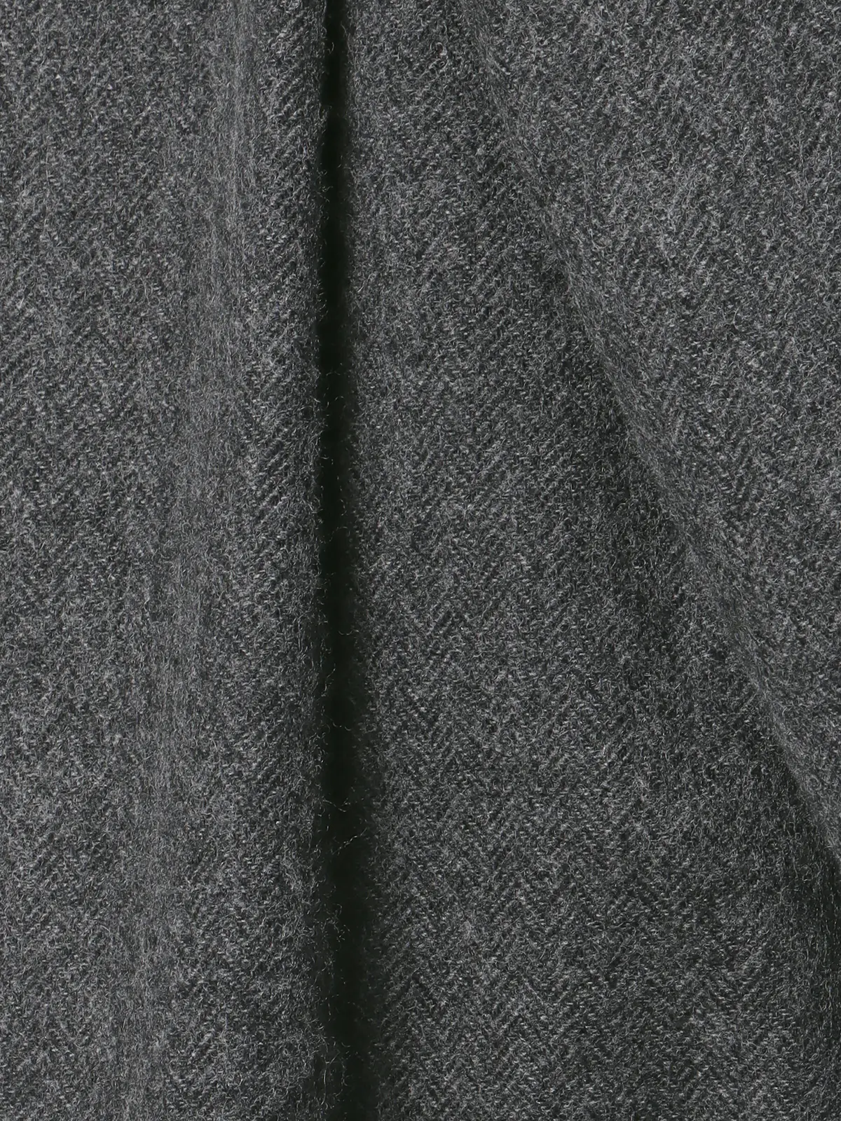 マフラー/シルケットウール/ヘリンボーン ネイビー F