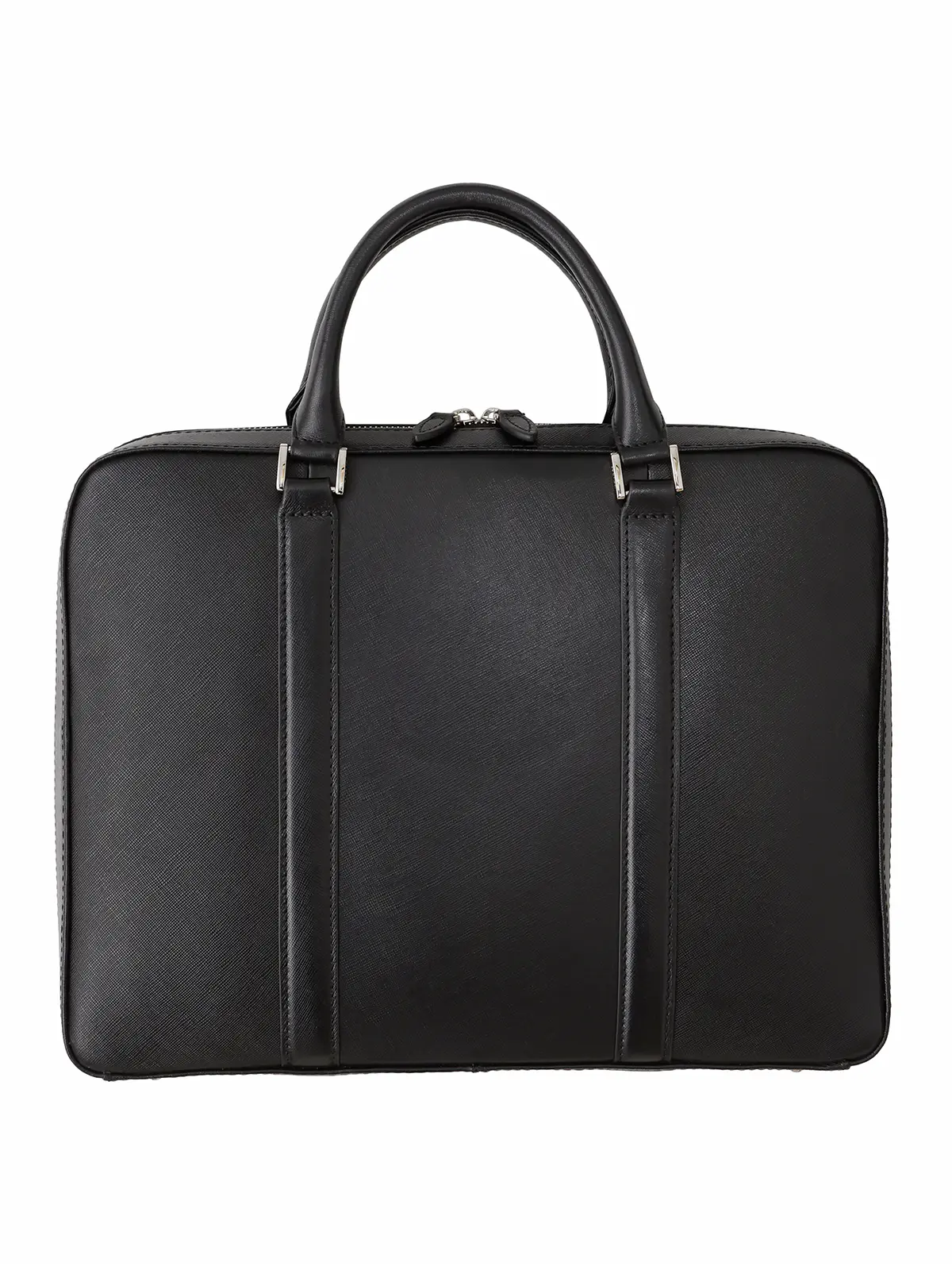 ブリーフケース／SEEKER別注／サフィアーノレザー ブラック F