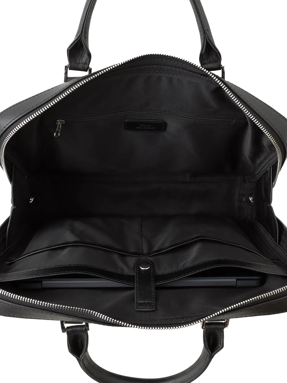 ブリーフケース／SEEKER別注／サフィアーノレザー ブラック F