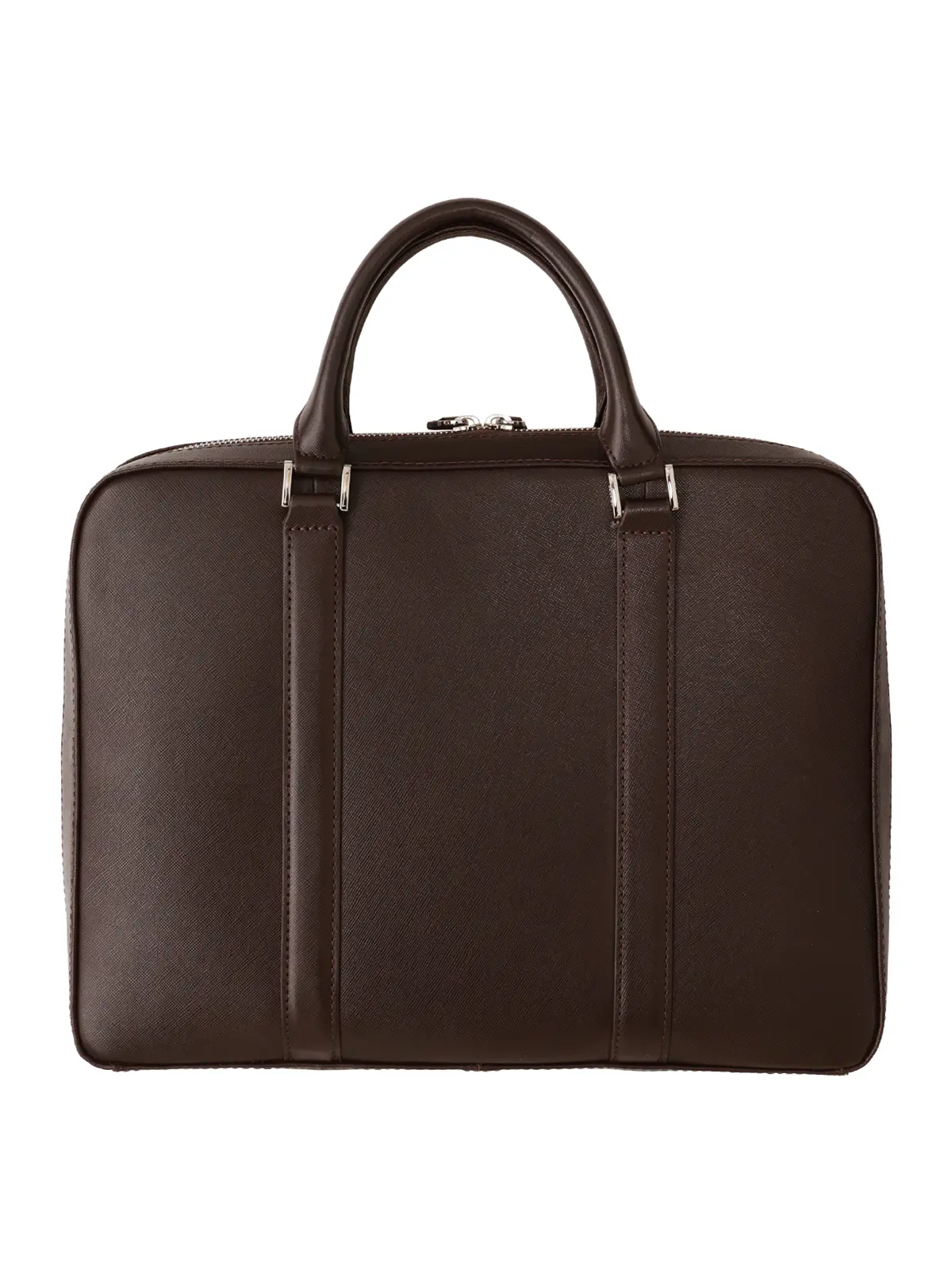 ブリーフケース／SEEKER別注／サフィアーノレザー ブラウン F