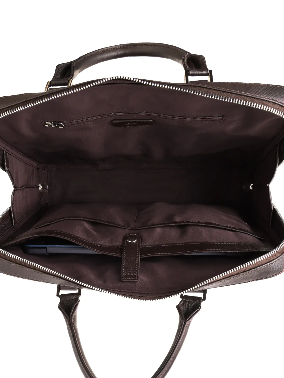 ブリーフケース／SEEKER別注／サフィアーノレザー ブラウン F