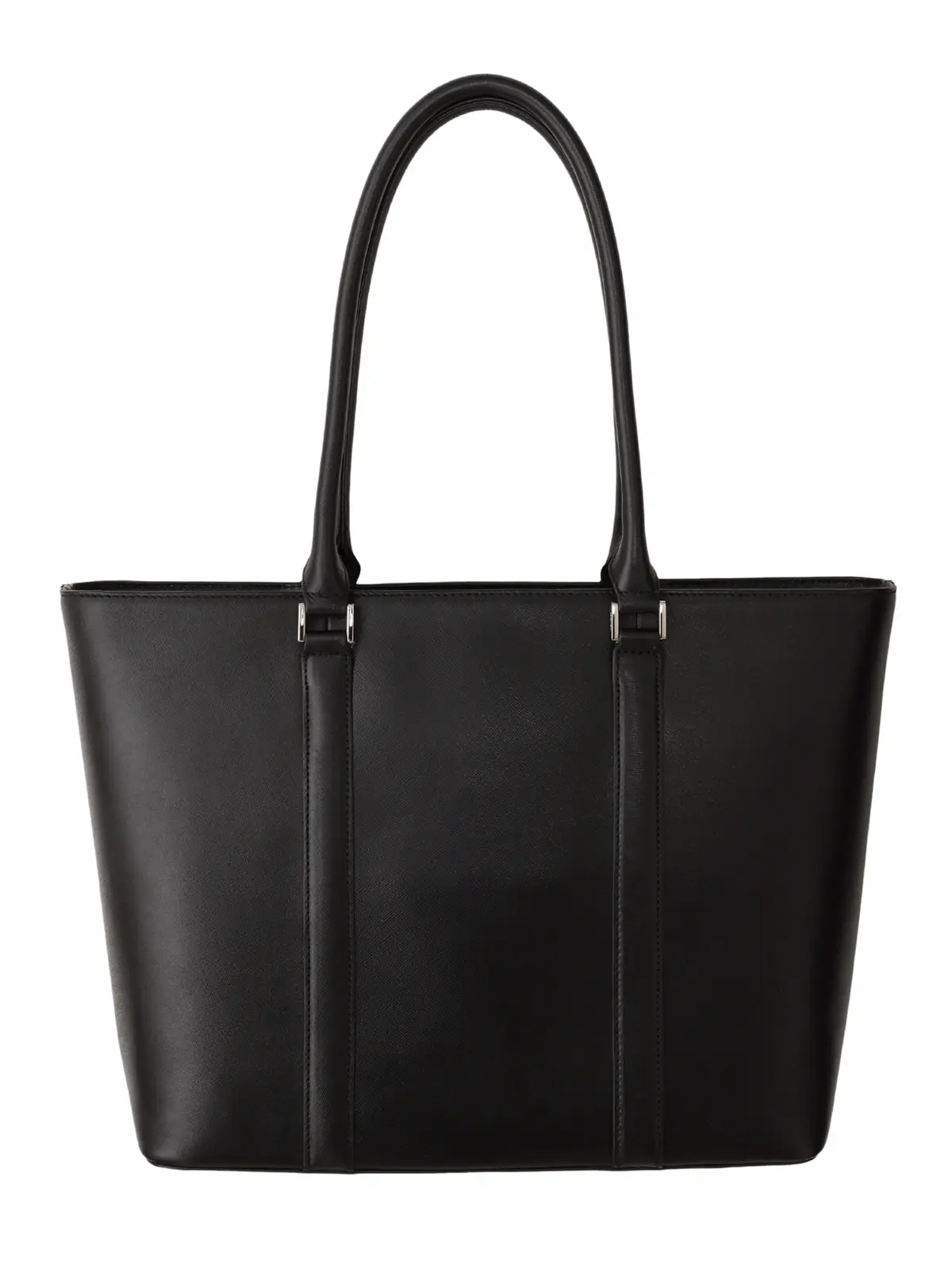 トートバッグ／SEEKER別注／サフィアーノレザー ブラック F